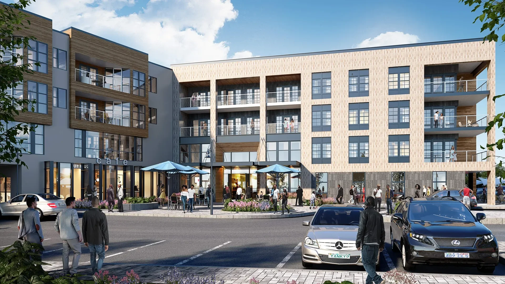 The August at Steelpointe Harbor