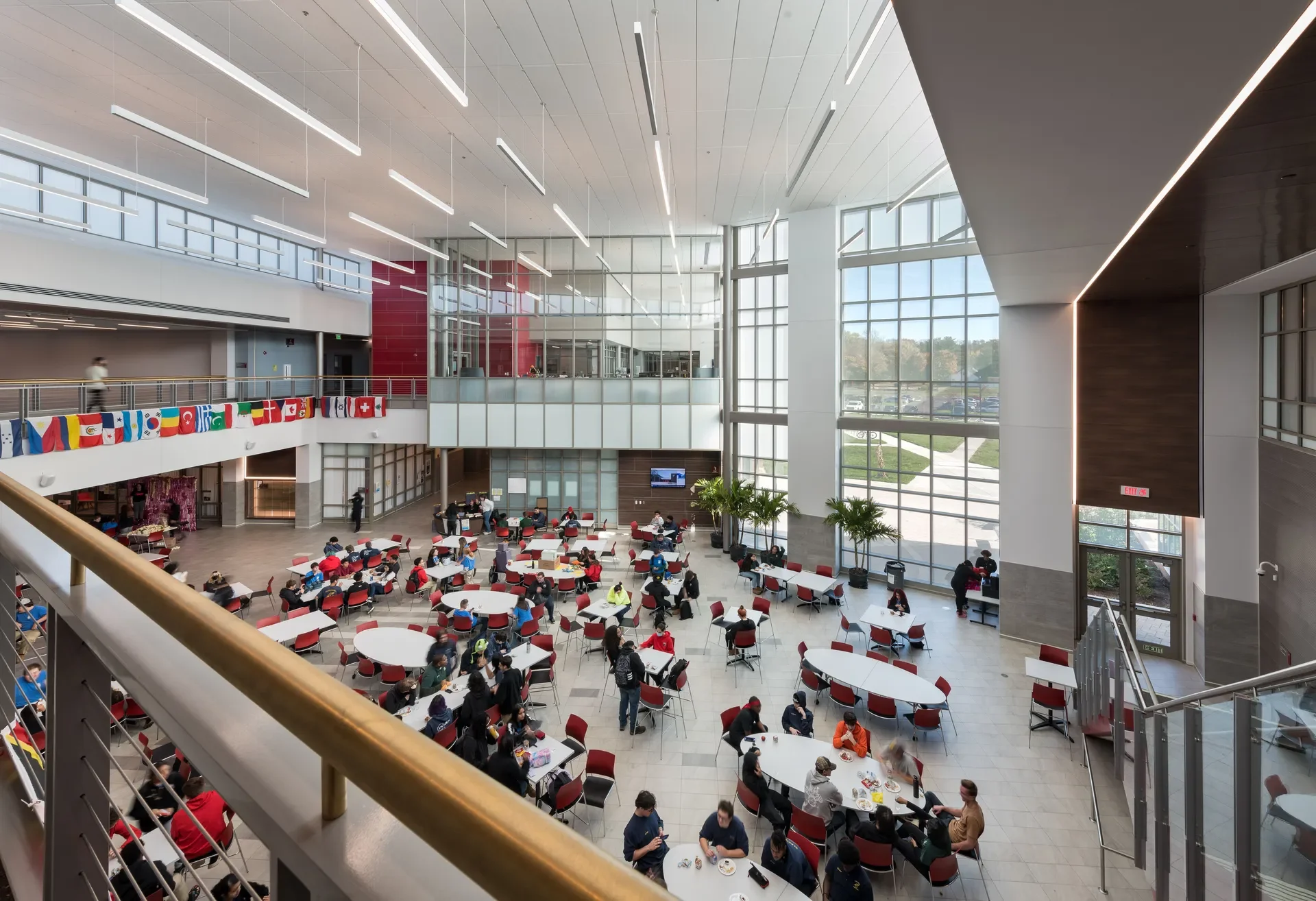 Platt Technical High School - KBE Education Sector - Dining/Student Centers 1