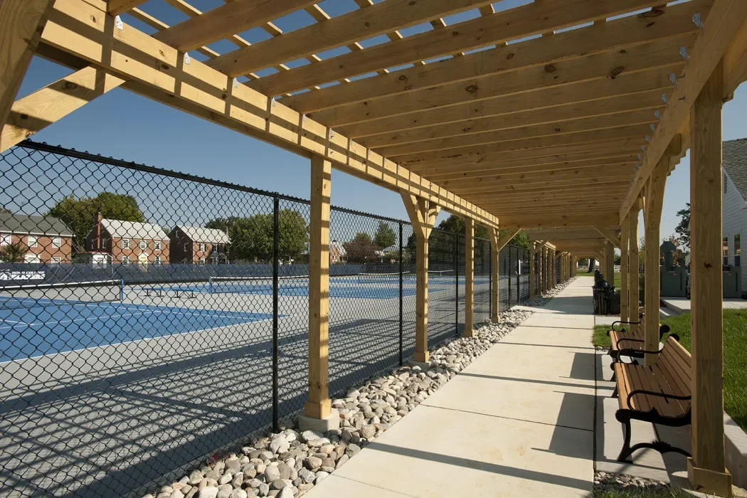 Hood College Huntsinger Pool and Tennis Courts