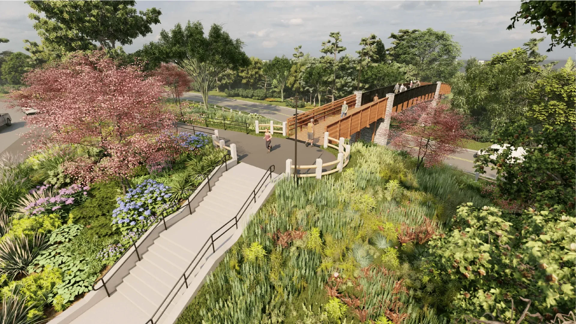 Choate Pedestrian Bridge