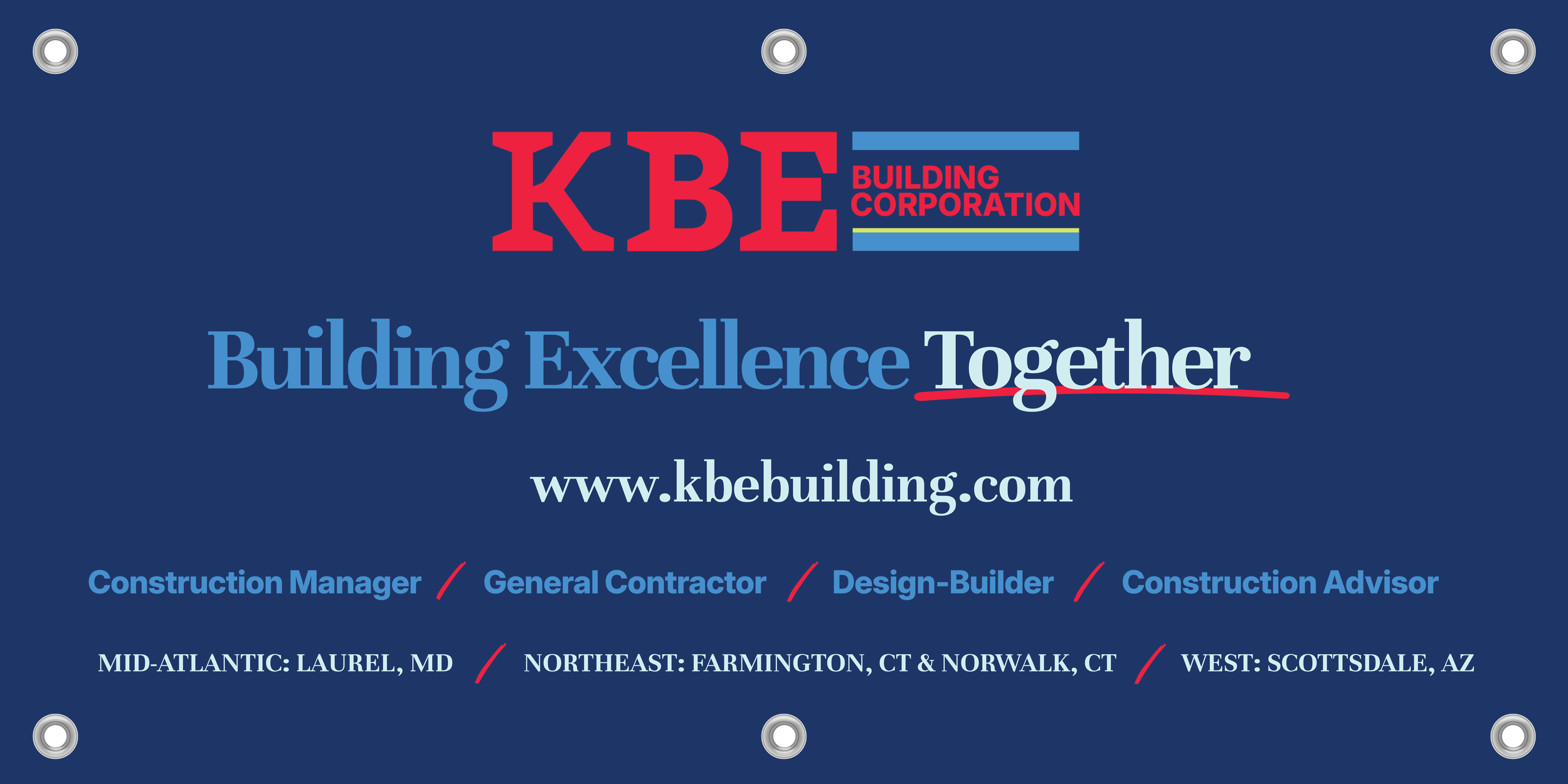 KBE Grommet Banner