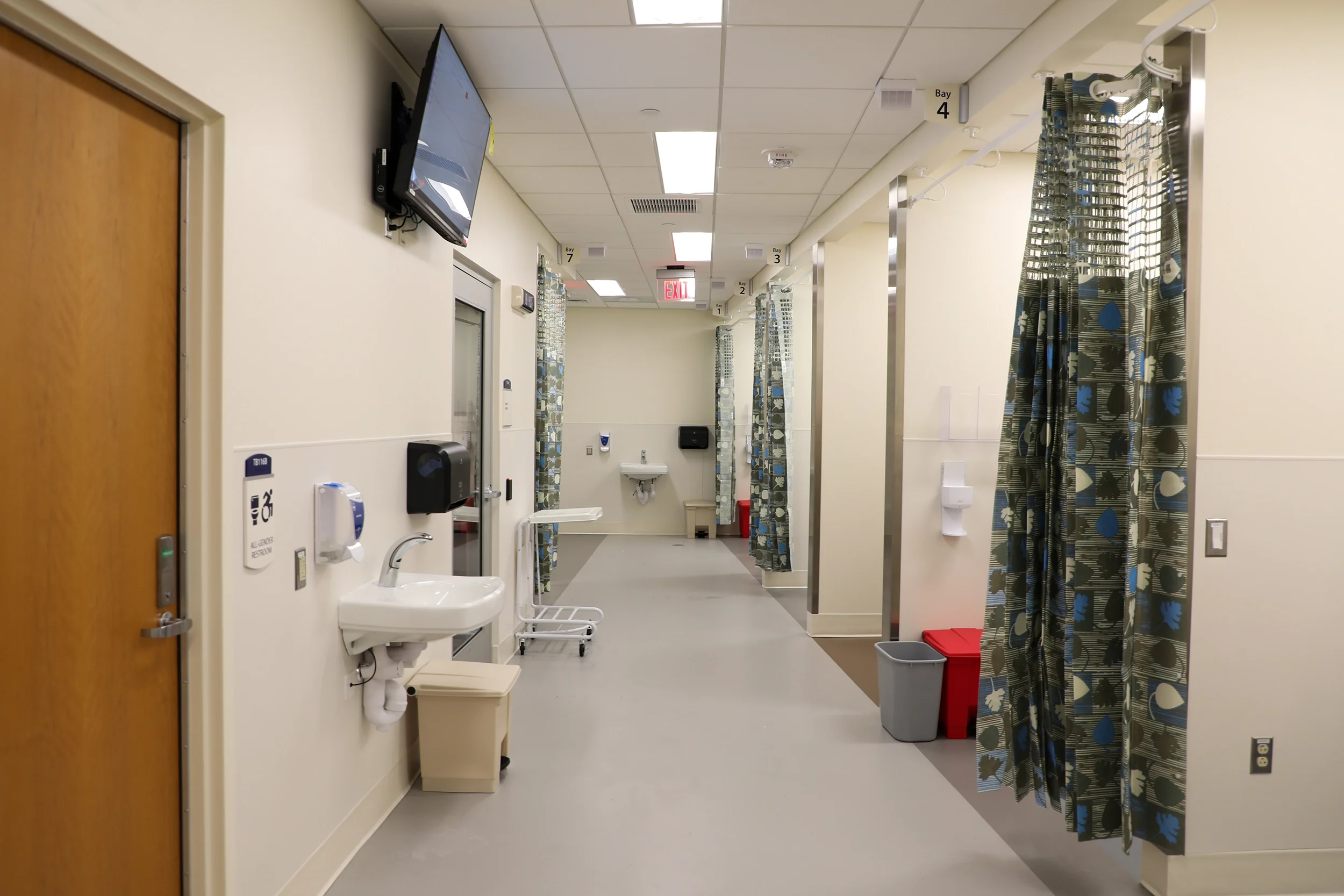 KBE Building Corporation builds Low Acuity Patient Triage Area