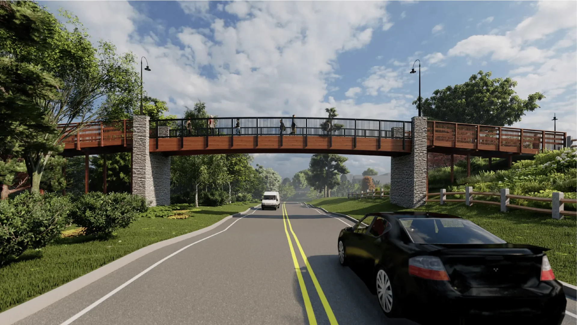 Choate Pedestrian Bridge