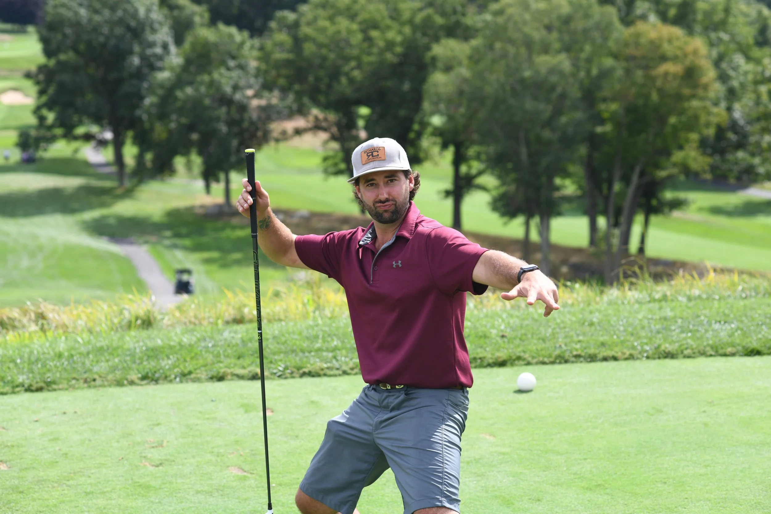 KBE Team Member Golfing