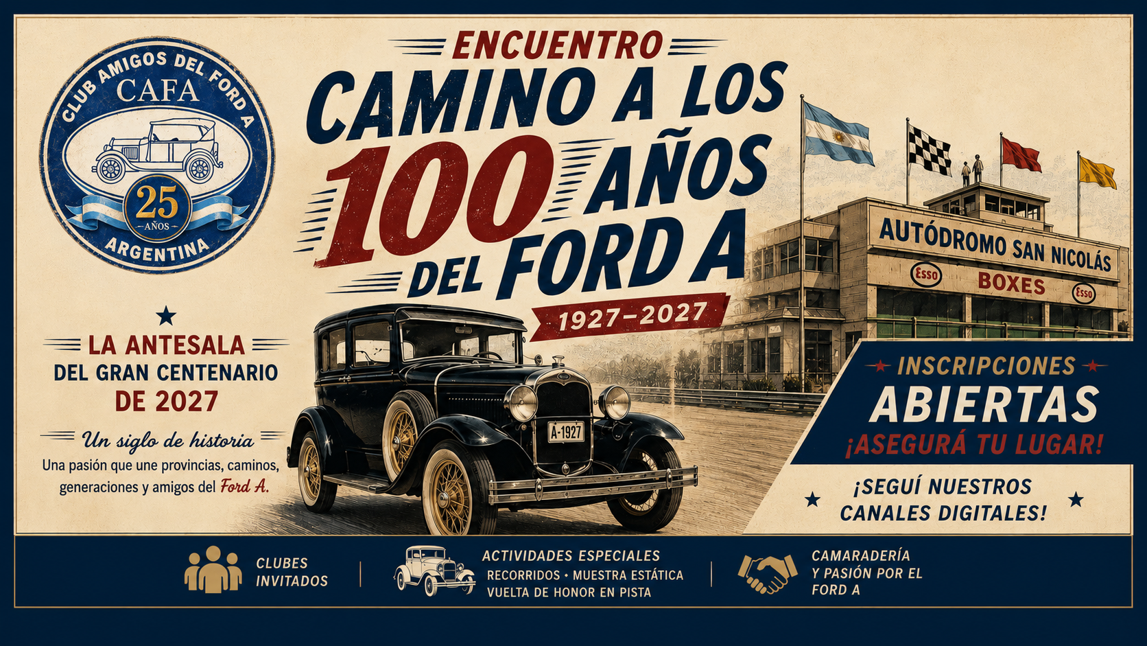 Camino a los 100                 años del Ford A
