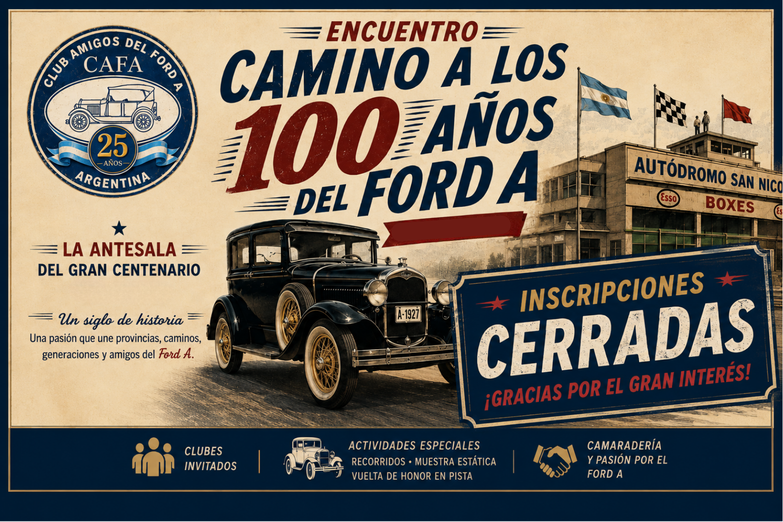 Camino a los 100                 años del Ford A