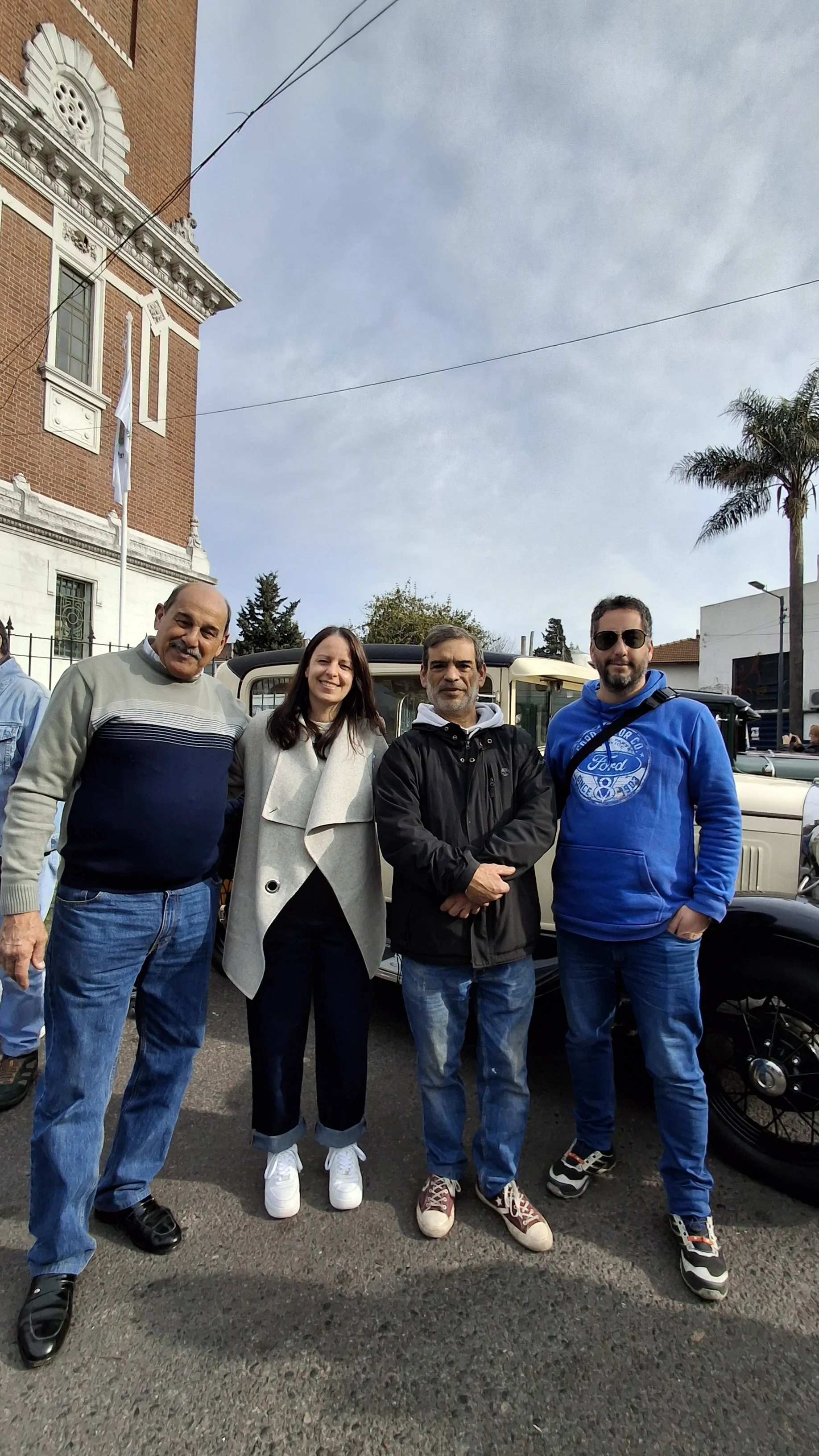 La intendenta Soledad Martínez participando de la celebración del 9 de Julio junto a CAFA.
