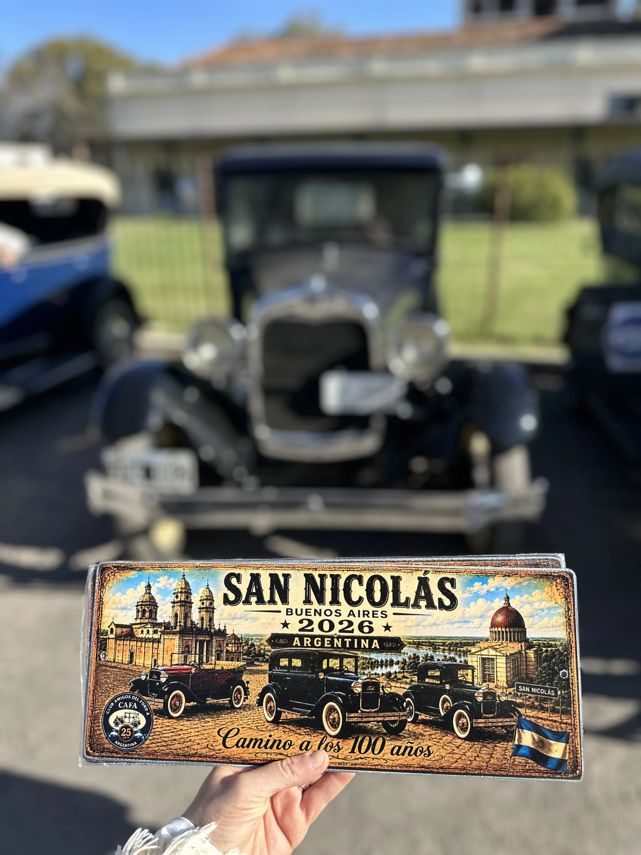 Camino a los 100 años del Ford A en San Nicolas de los Arroyos. CAFA