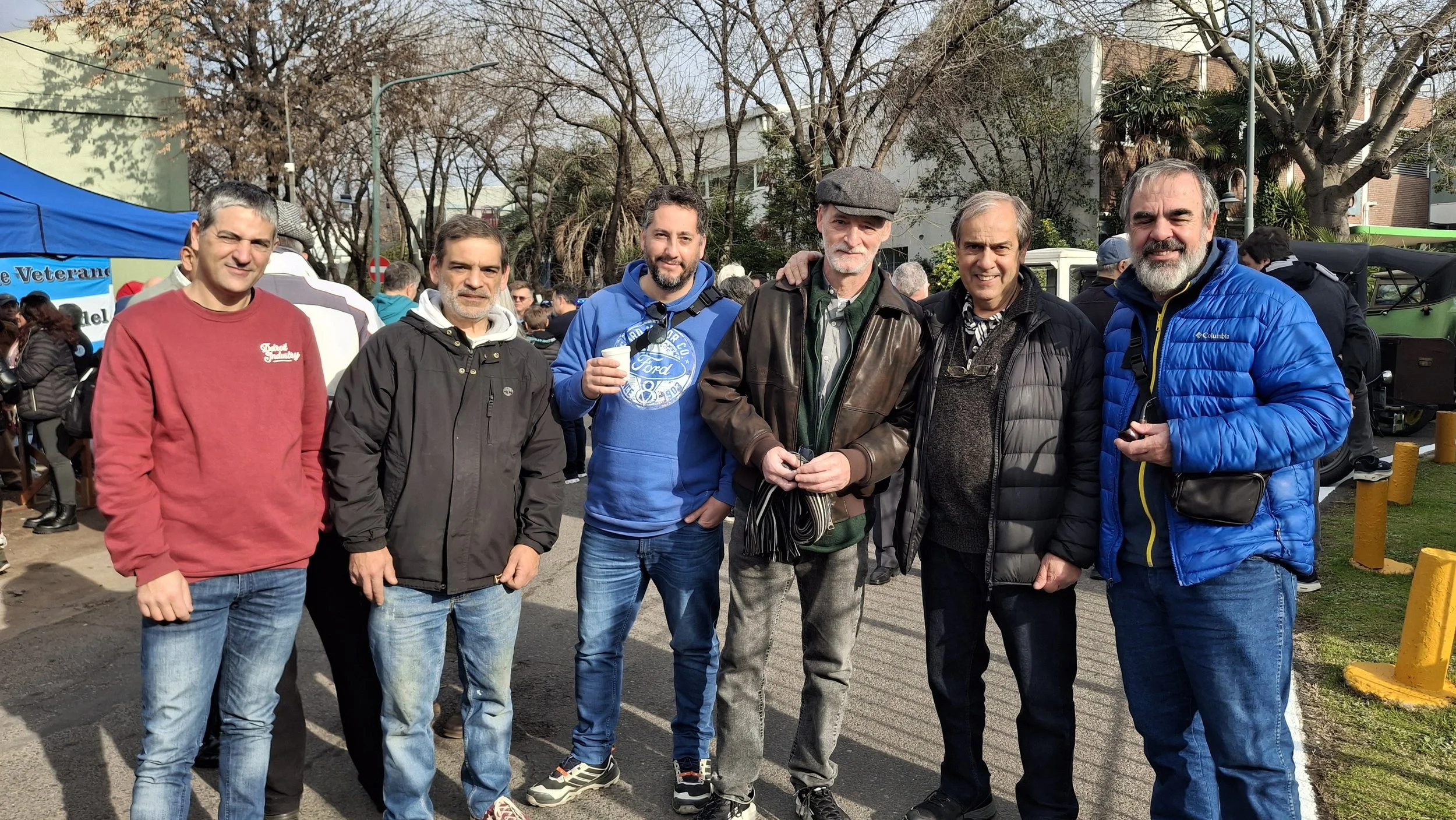 Integrantes de CAFA participando de la celebración del Día de la Independencia en la Torre Ader.