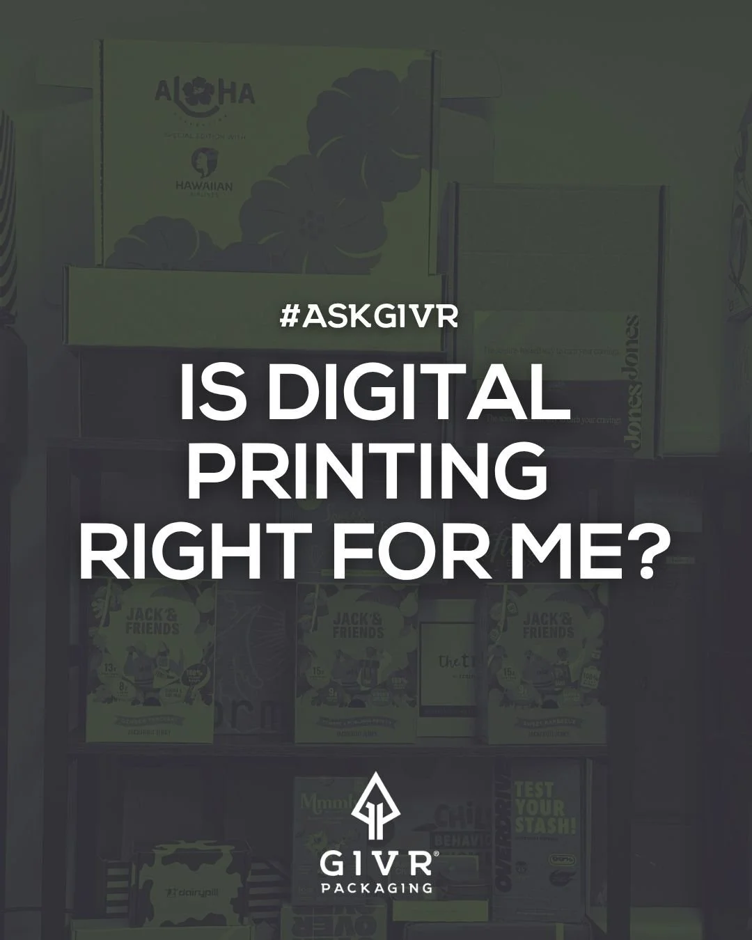 Is digital printing the answer? Maybe! 

Digital is great for: 
&bull;lower volumes and small runs
&bull;fast turnarounds (no plates = less setup time)
&bull;frequent artwork changes (again...no plates)
&bull;seasonal or limited-edition launches
&bul