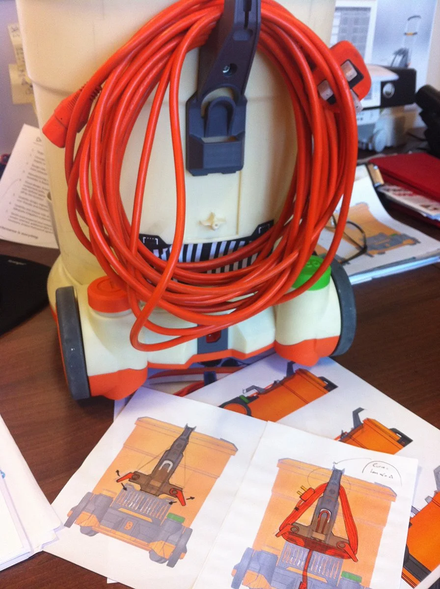 VCC-15 Tool storage & cable tidy development