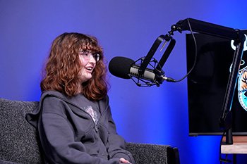 Clear Life Podcast Studio Left