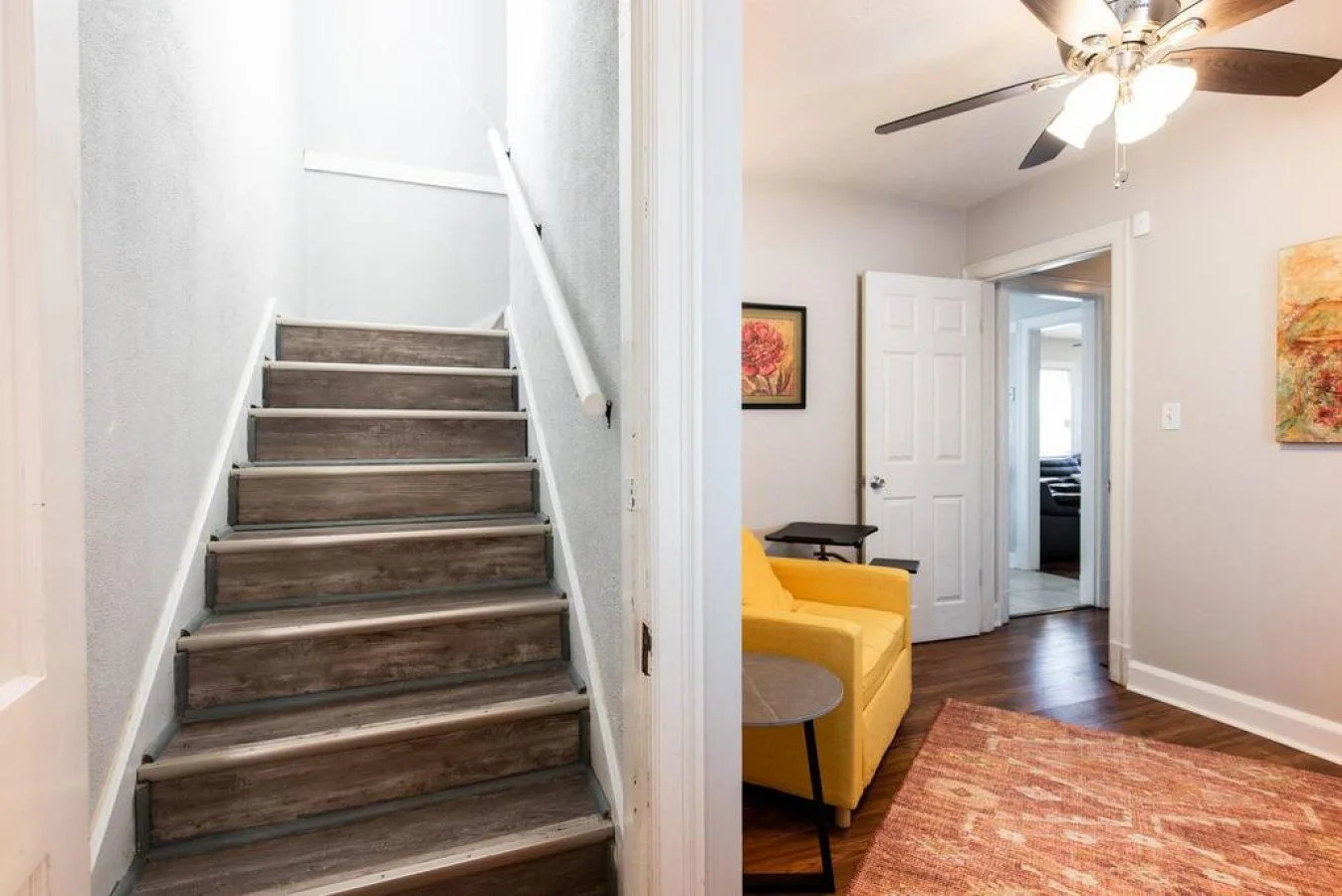 Stairs to the 2nd Bedroom