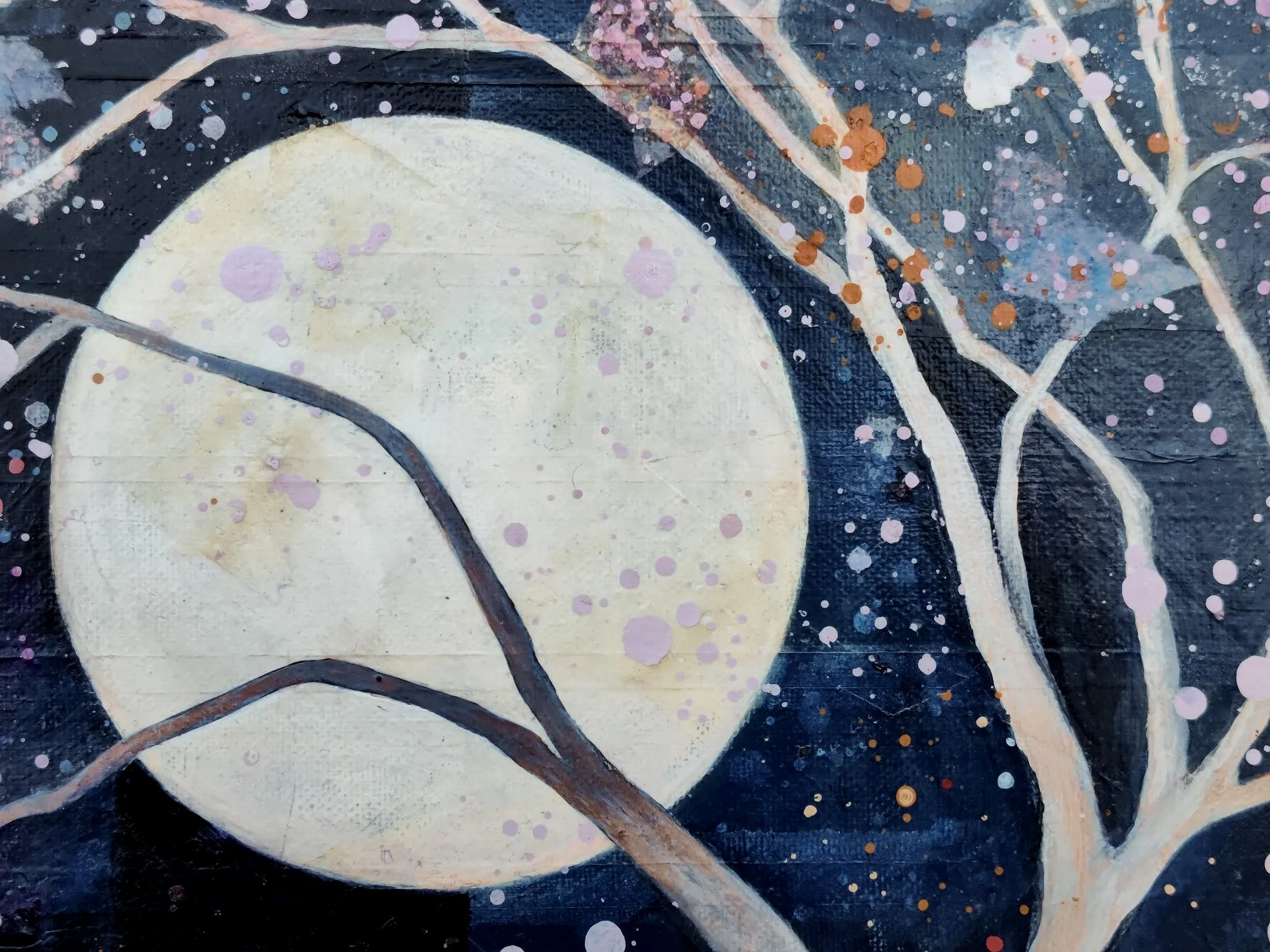 Moon Song by Jacqueline Claire close-up 1