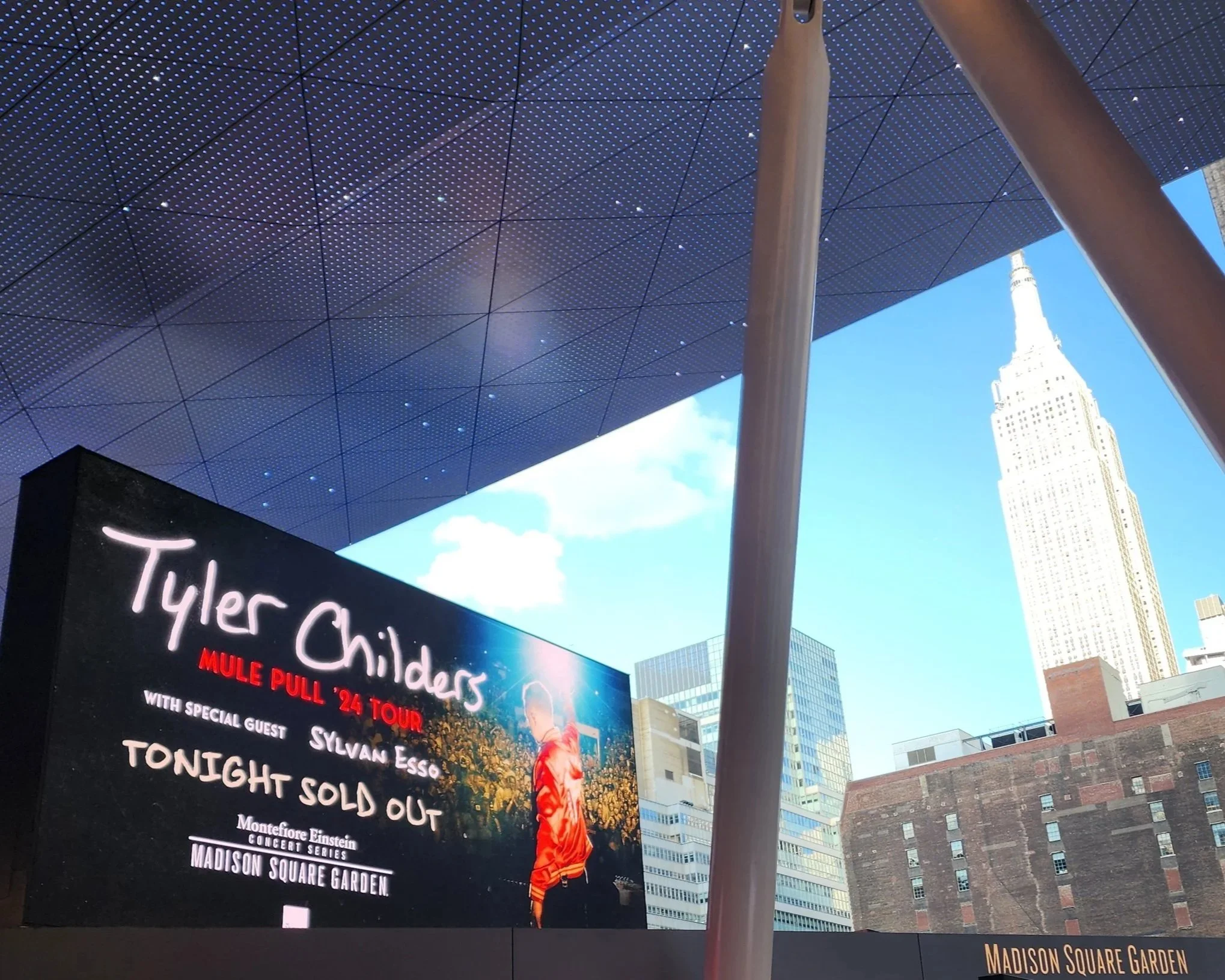 Tyler Childers: Mule Pull Tour. MSG, Night 2. May 29th.