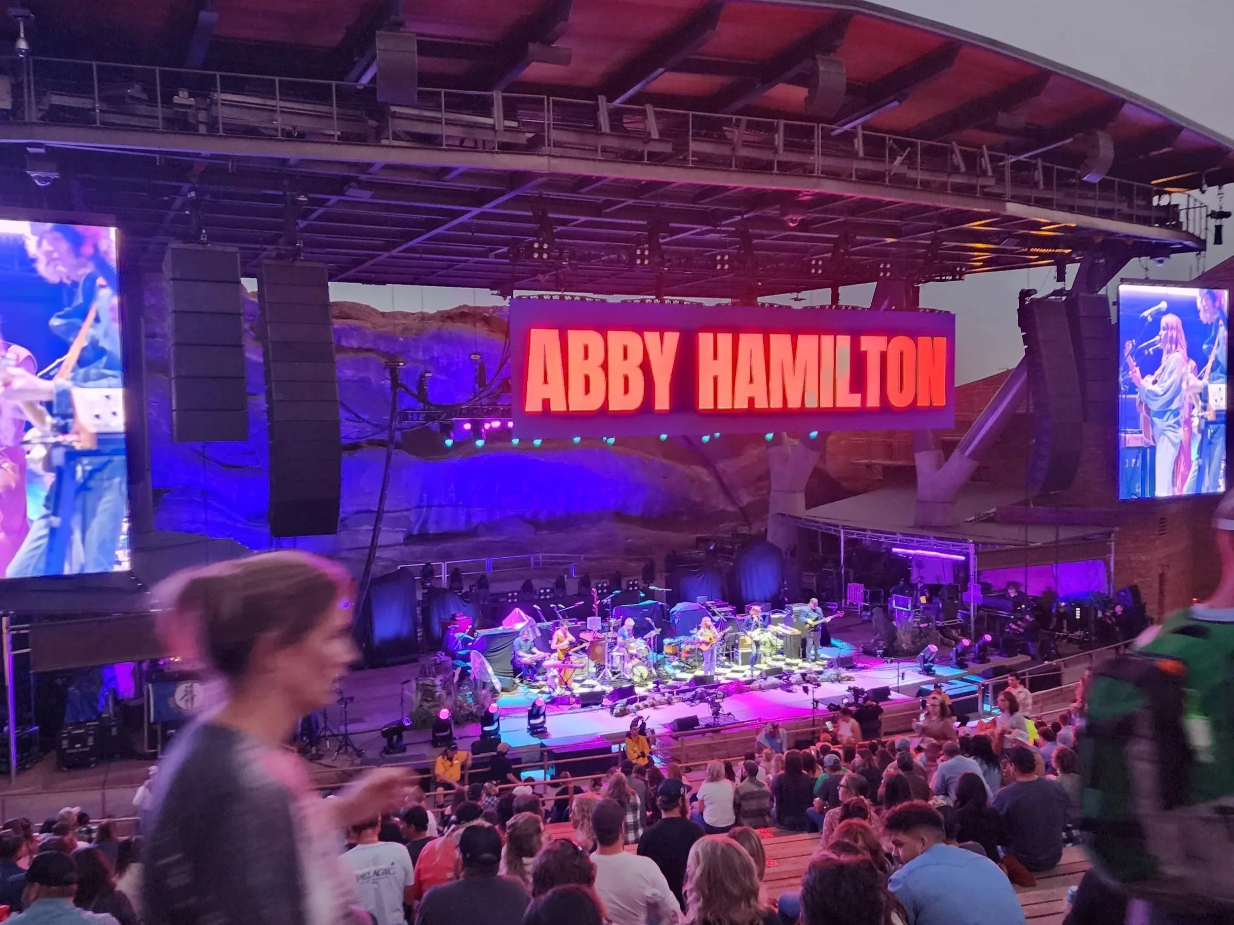 Abby Hamilton opening for Tyler Childers. Red Rocks. Night 1. September 27th.