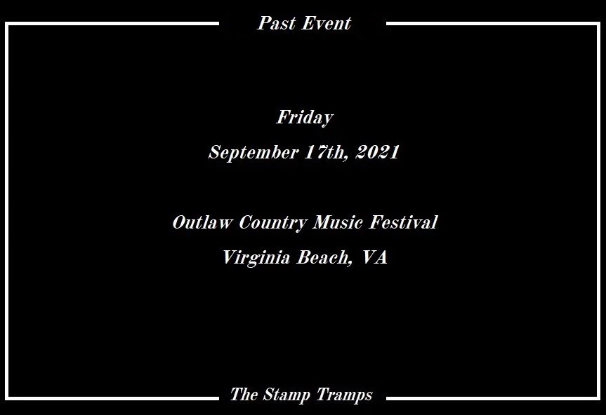 Virginia Beach, VA -  Outlaw Country Music Festival (the Beginning)