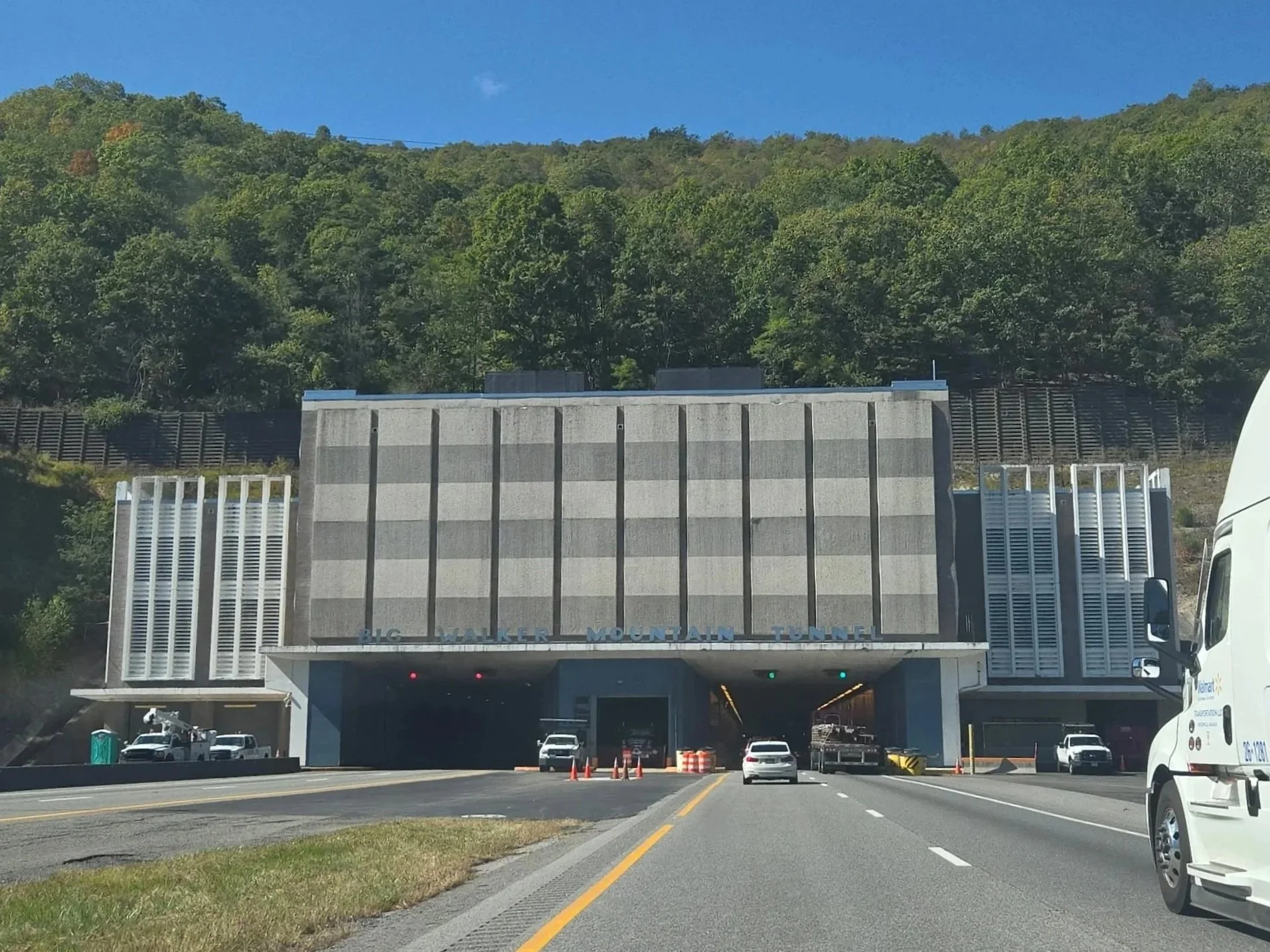 The Big Walker Tunnel. Just south of Bluefield, boys.