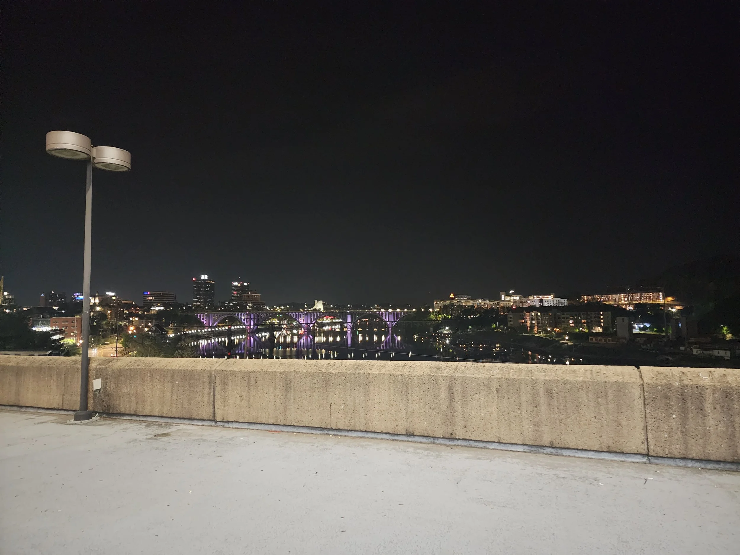 Knoxville at night
