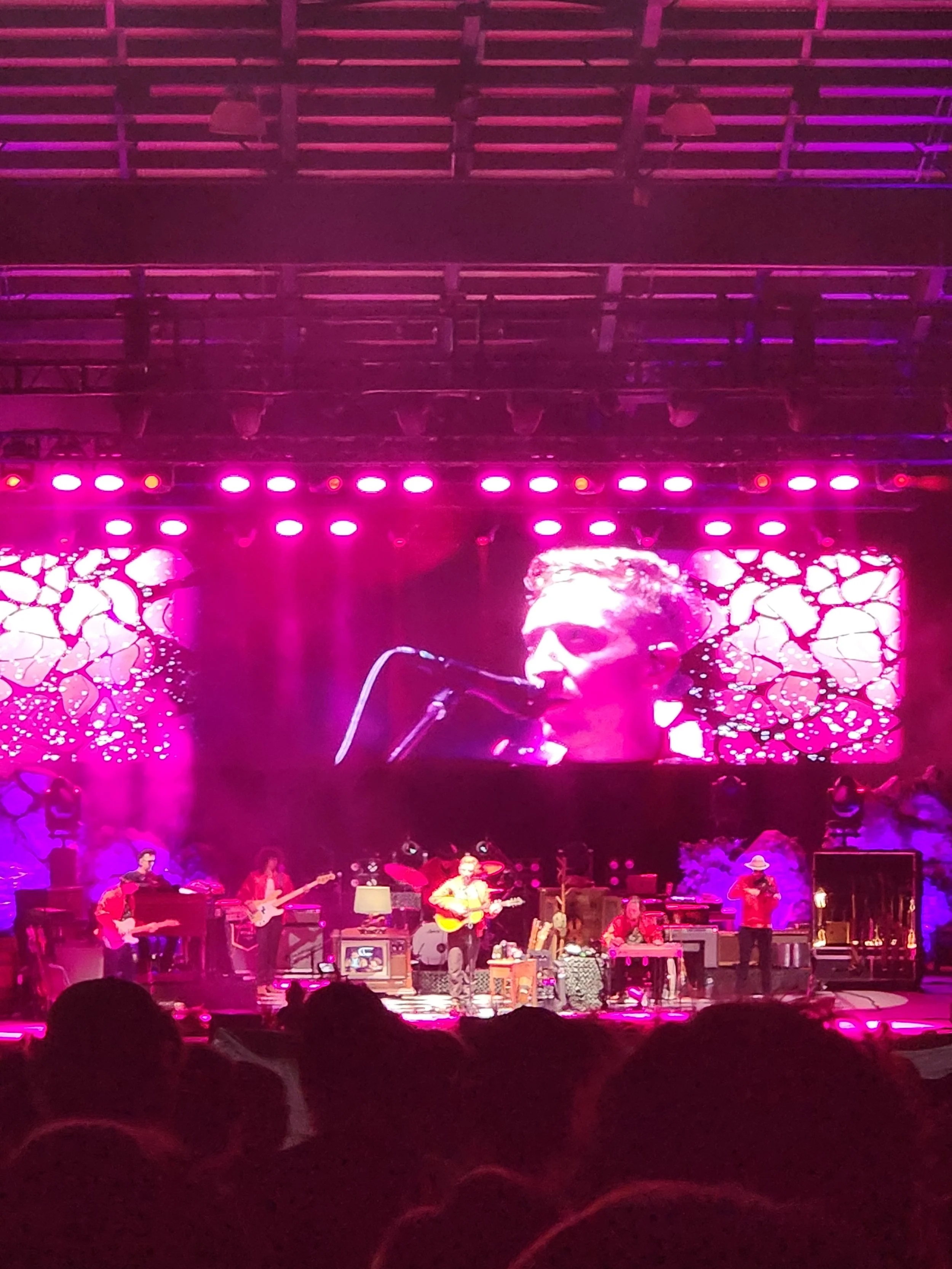 The lone photo from night 1, Tyler Childers and the Food Stamps

