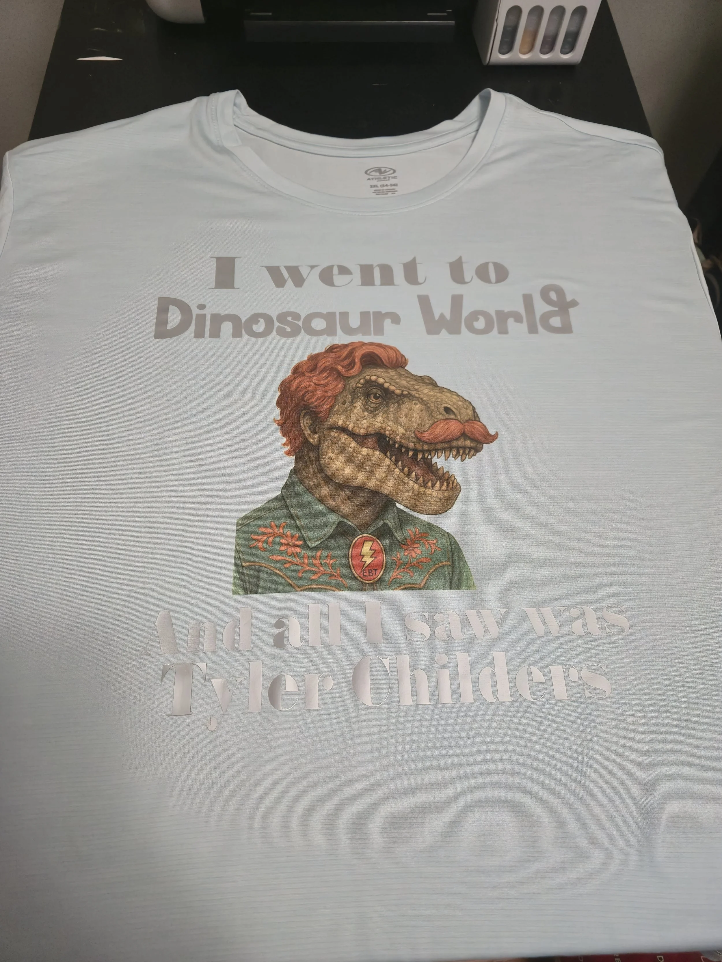 Our last minute made shirts