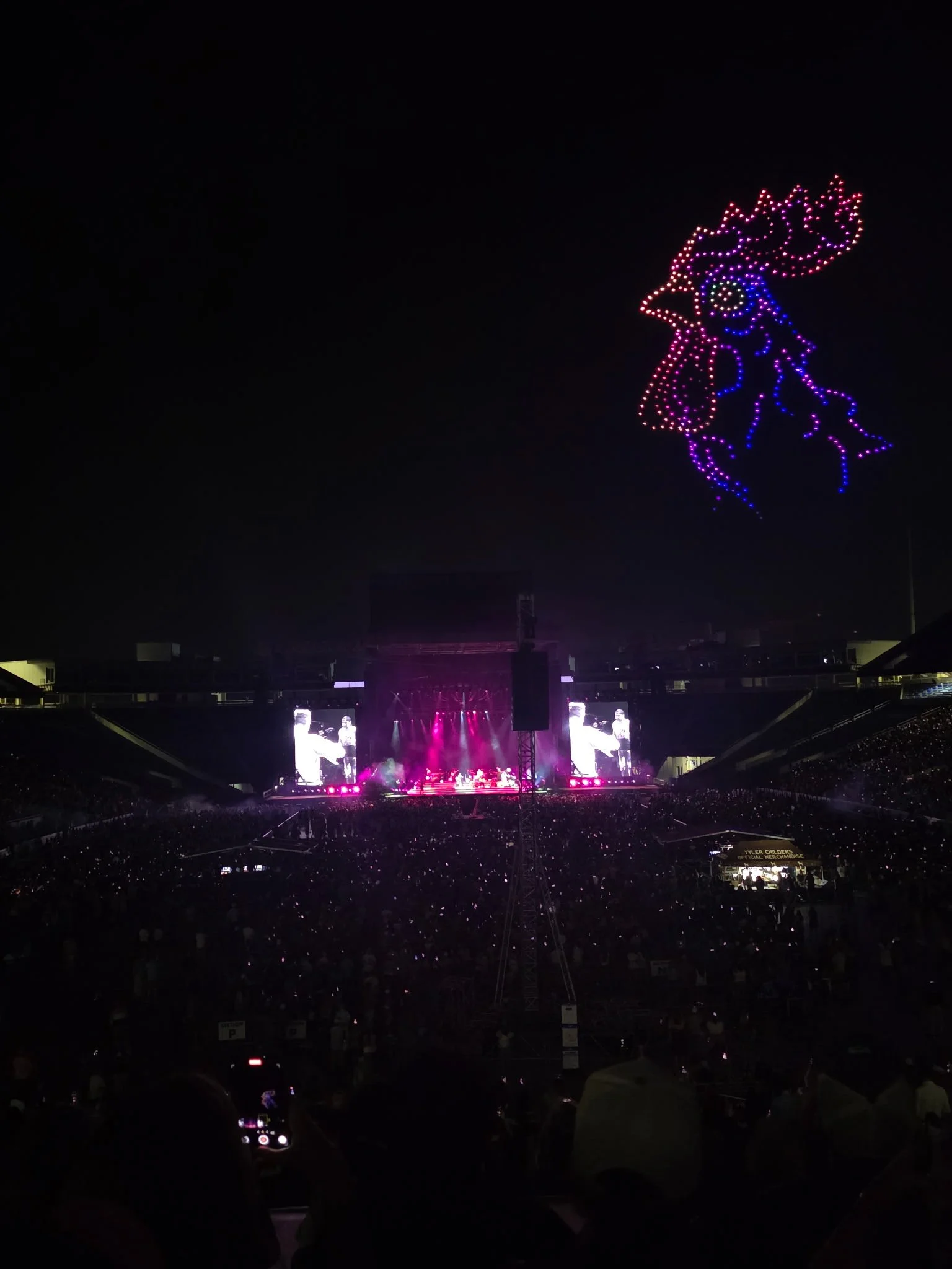 Putting on a drone show!