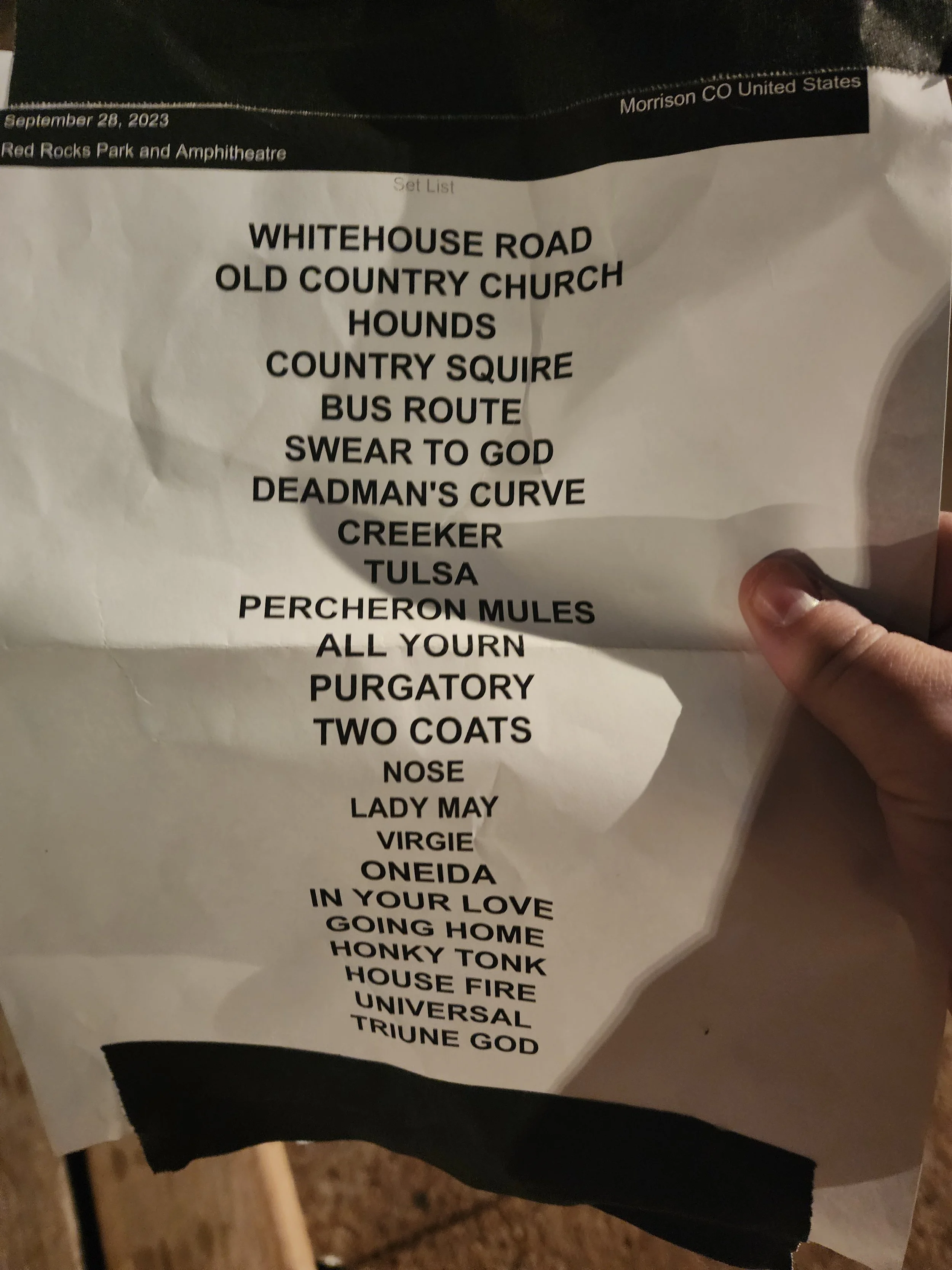 An amazing concert gift!