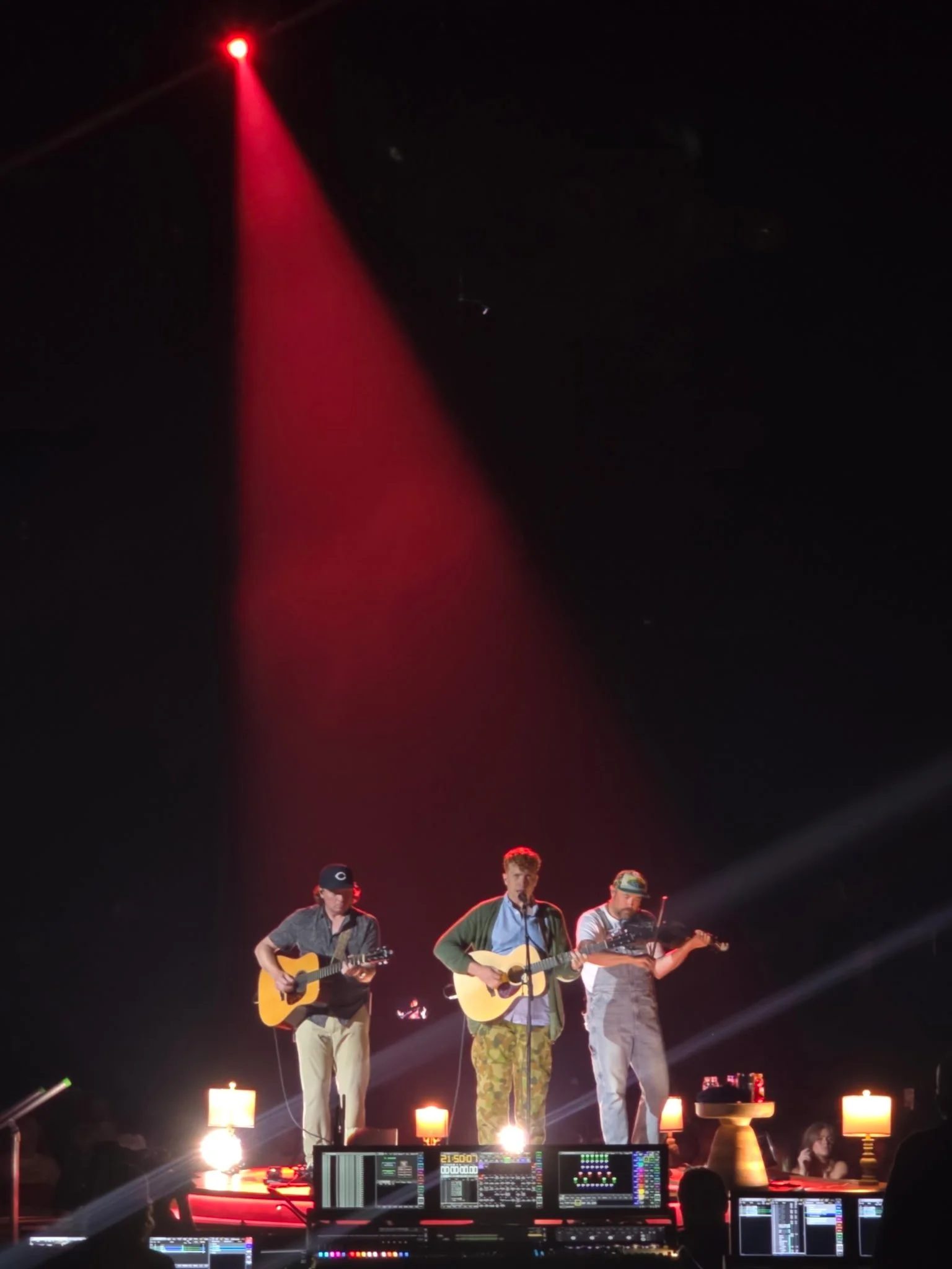 Tyler Childers, CJ Cain, and Jesse Wells