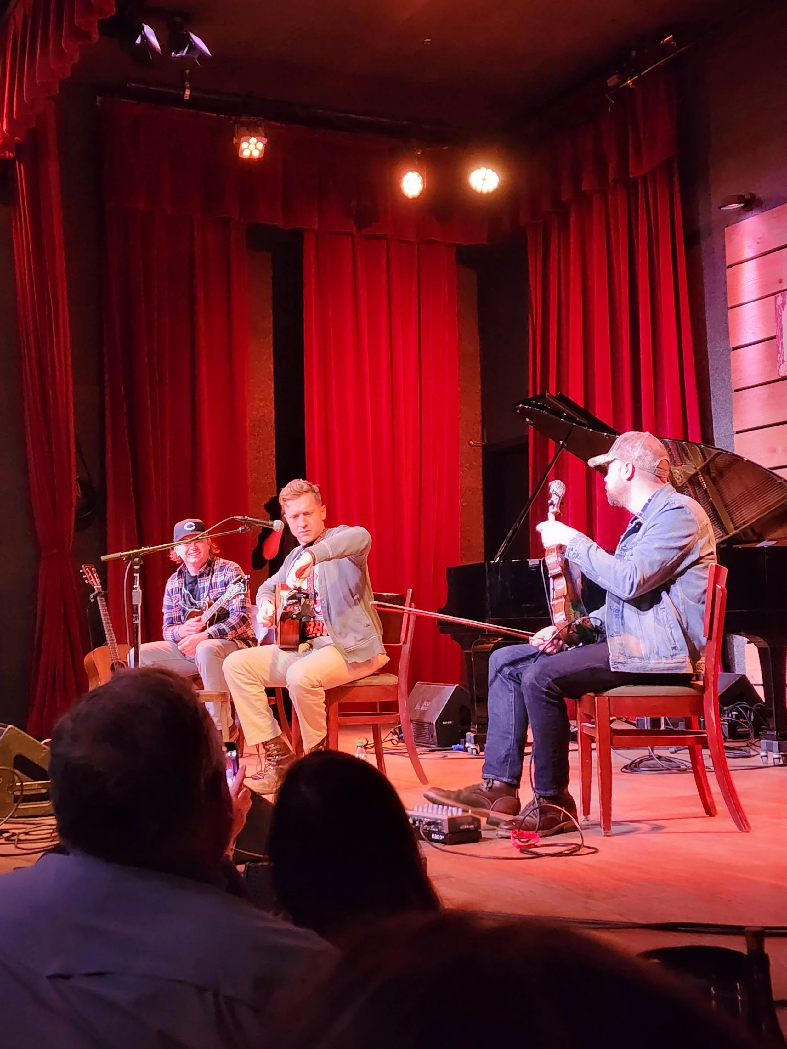 CJ Cain, Tyler Childers and Jesse Wells