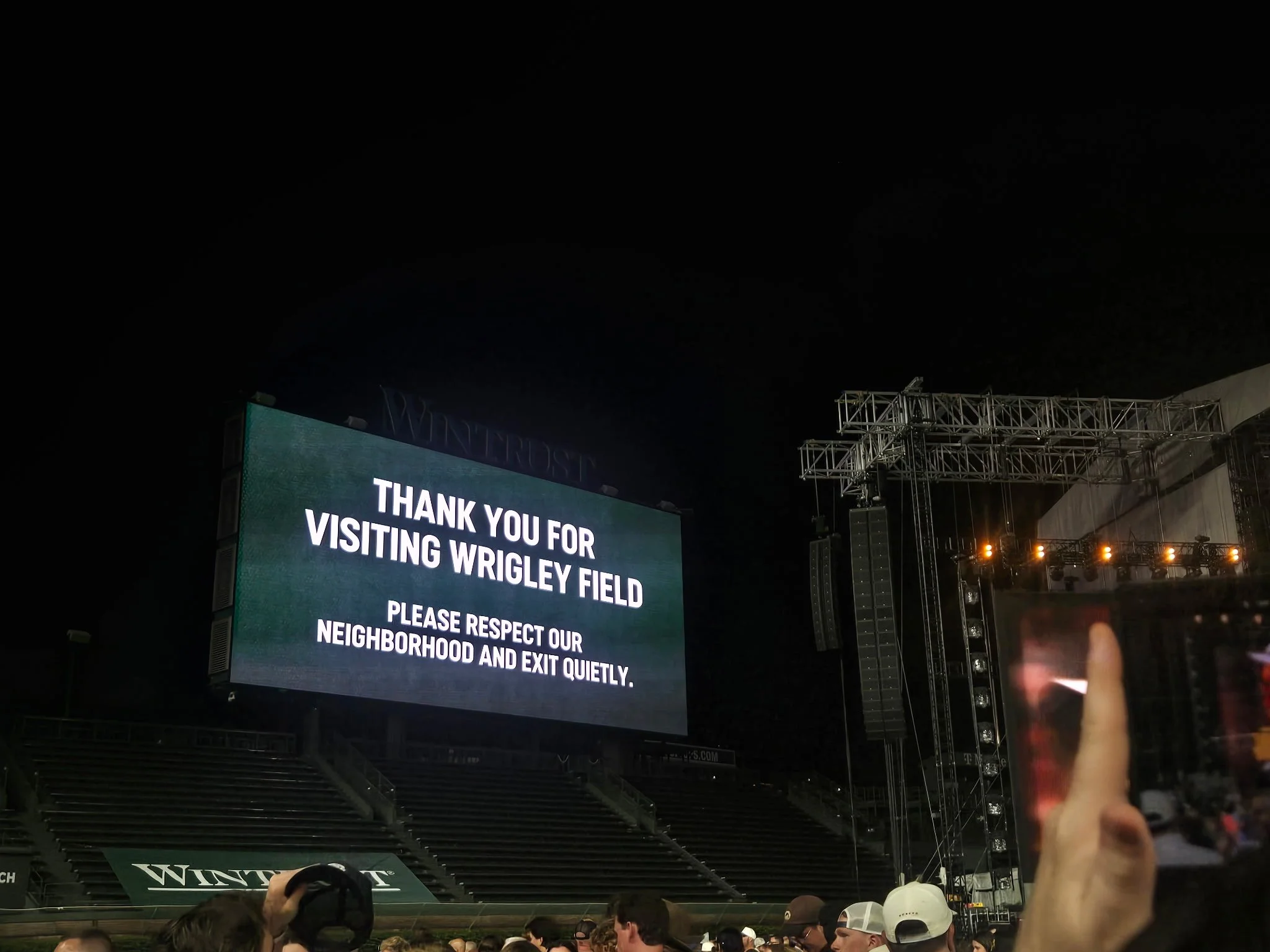The perfect send off