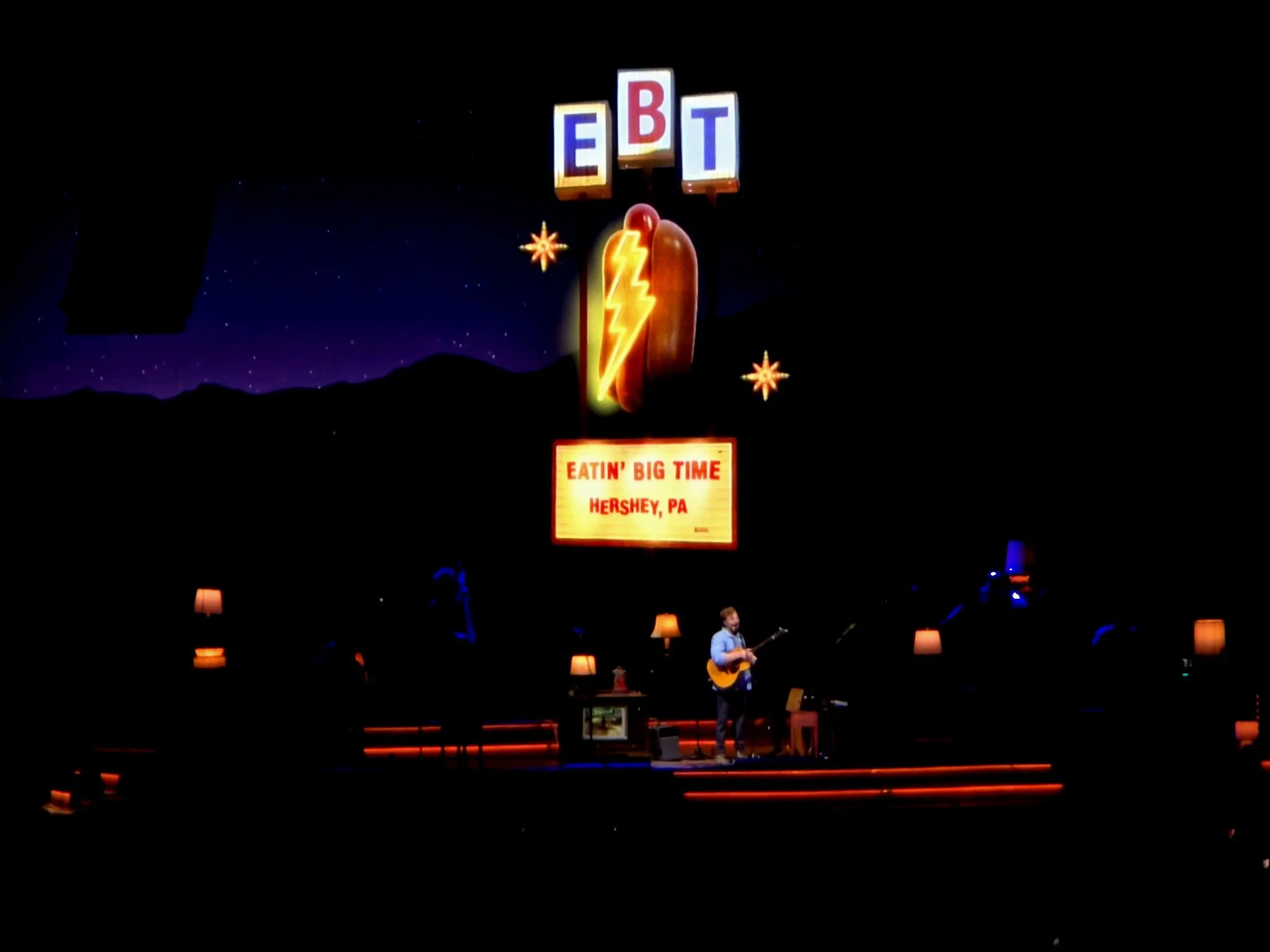 Eatin' Big Time in Hershey, PA
