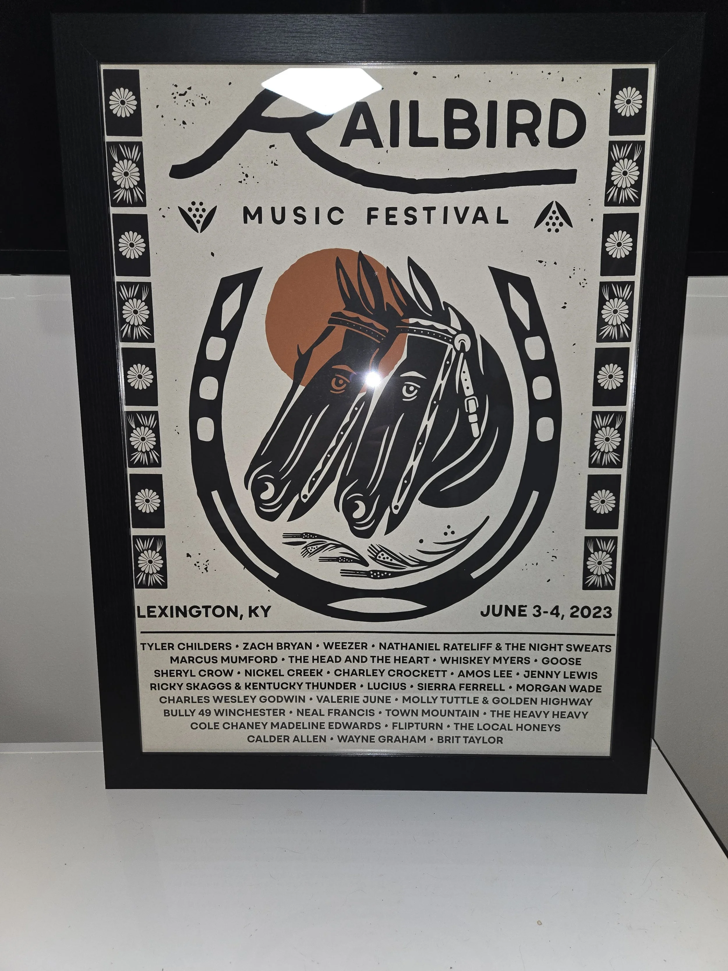 The elusive Railbird 23 Poster!