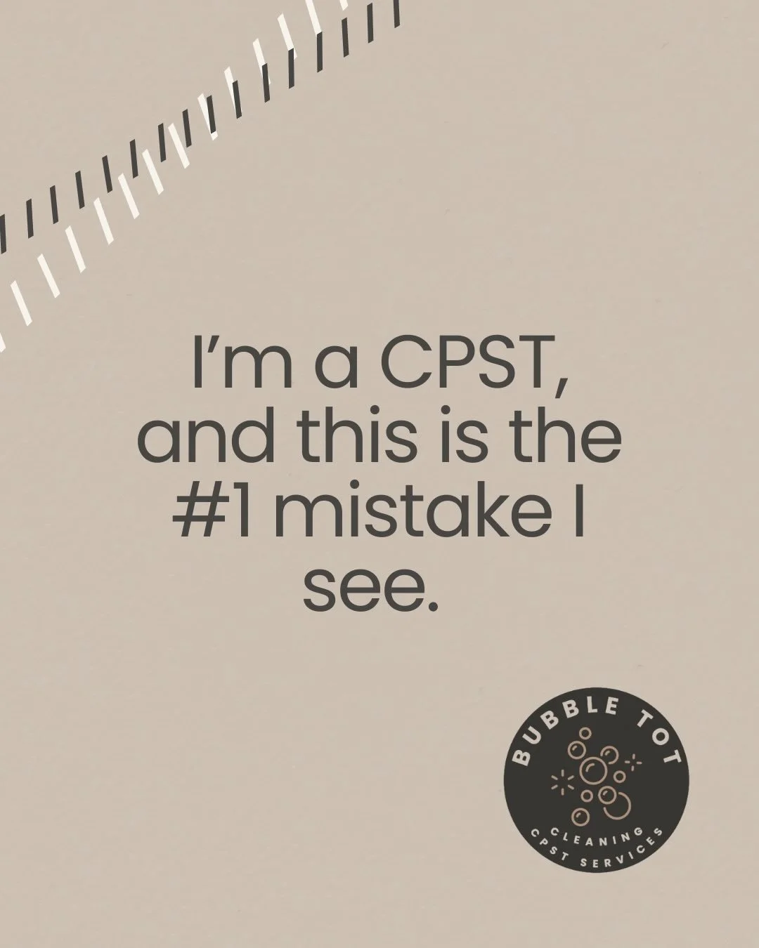 I&rsquo;m CPST-trained and this is the mistake I see most often.

Car seats get cleaned like regular gear, but they&rsquo;re not. They&rsquo;re a safety system. 

How you clean them matters. That&rsquo;s why we follow manufacturer guidelines every ti