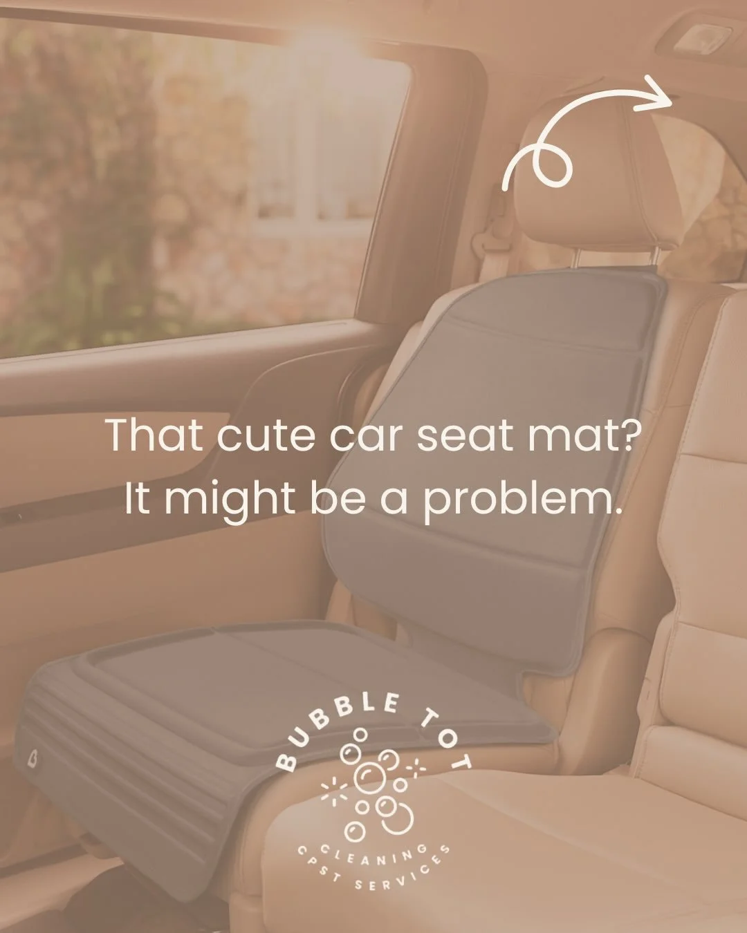 Car seats are crash tested under very specific conditions.

When you add something between the car seat and the vehicle seat, you&rsquo;re changing the conditions it was tested under.

Even if it feels secure. Even if it&rsquo;s marketed as &ldquo;ca