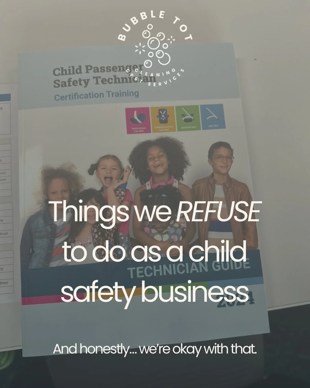 POV: you hired CPSTs who care more about child safety than trends. We know some of these opinions are unpopular online, but everything we do is rooted in manufacturer guidance, crash testing standards, and evidence-based child passenger safety.

At t
