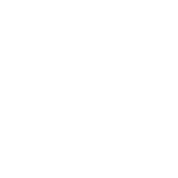 Silhouette of a graduation cap.