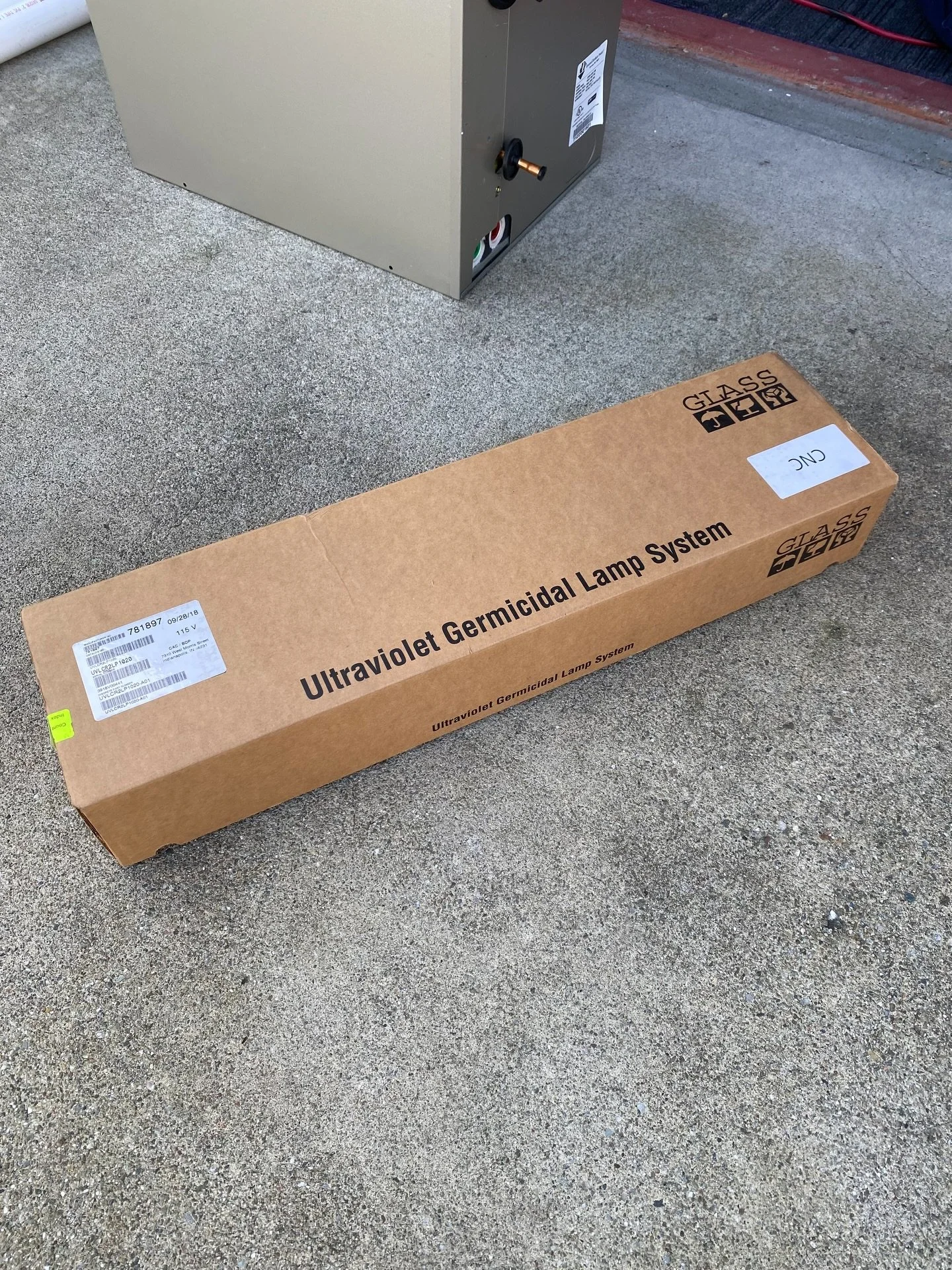 Breathe easier! 💨 This is an UV germicidal lamp system working hard inside your HVAC. Say goodbye to mold, bacteria, and viruses, and hello to truly clean air. #HVAChealth #CleanAir #IndoorAirQuality