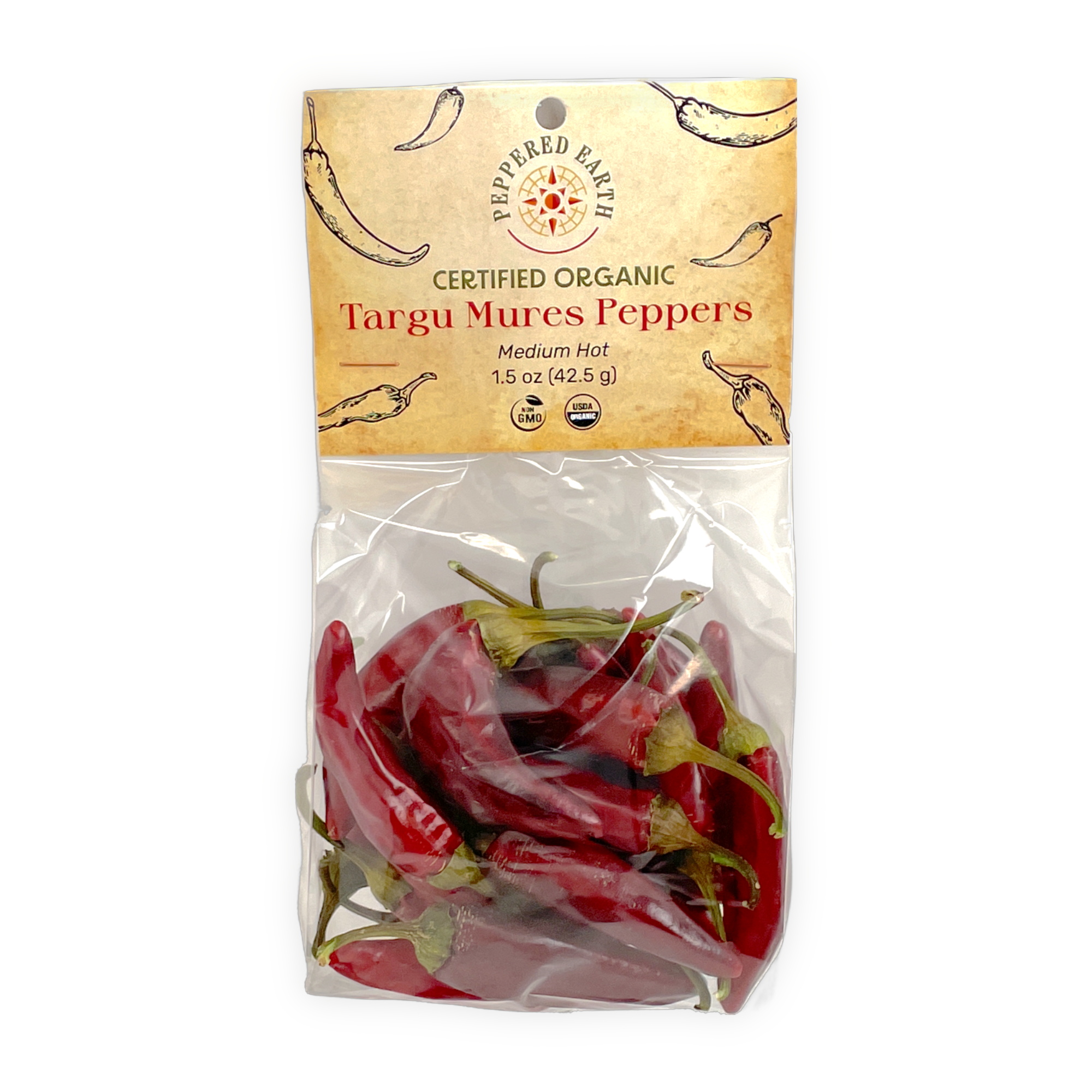 Targu Mures Paprika Organic Chile Pods | Peppered Earth