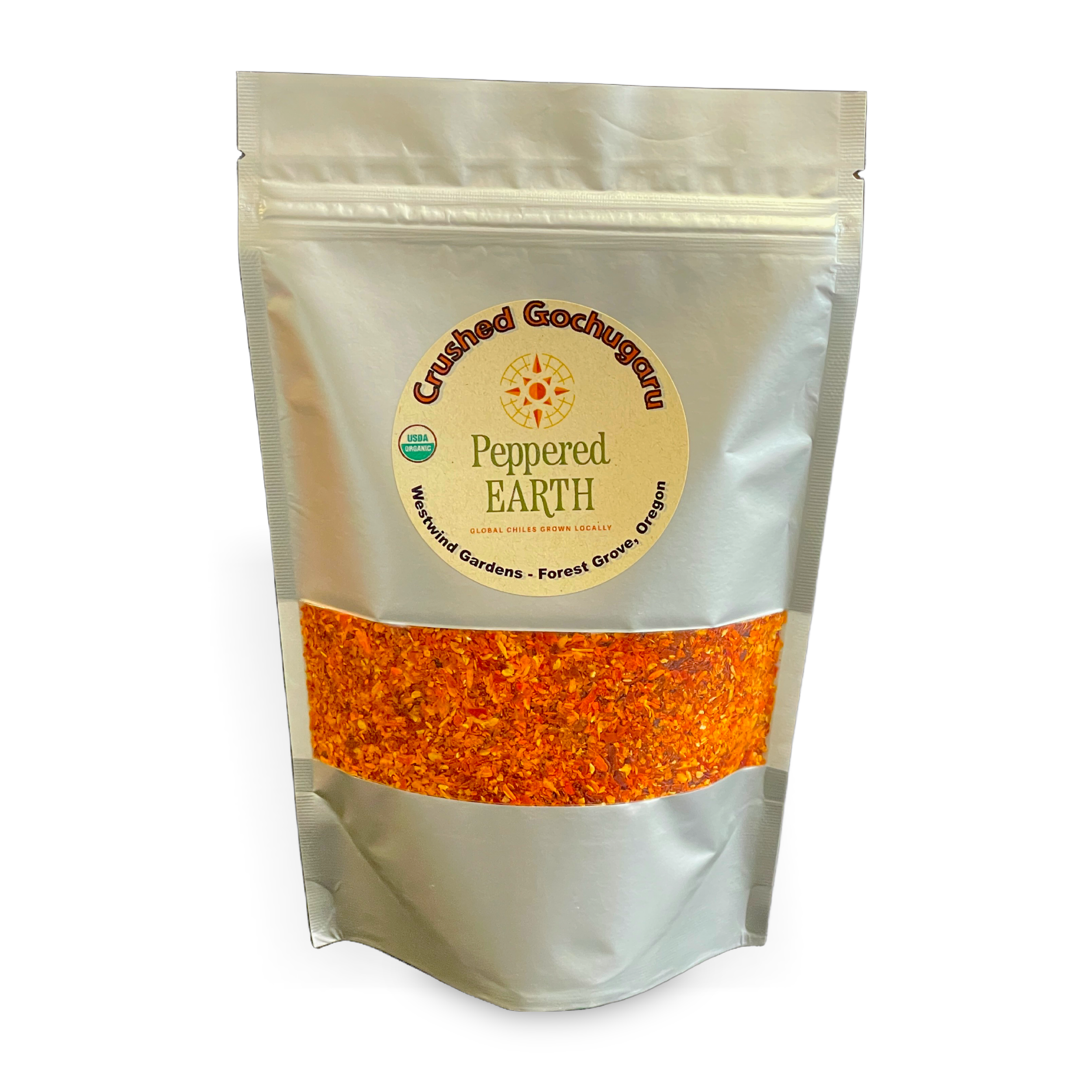 Gochugaru Flake Organic Chile Bag | Peppered Earth
