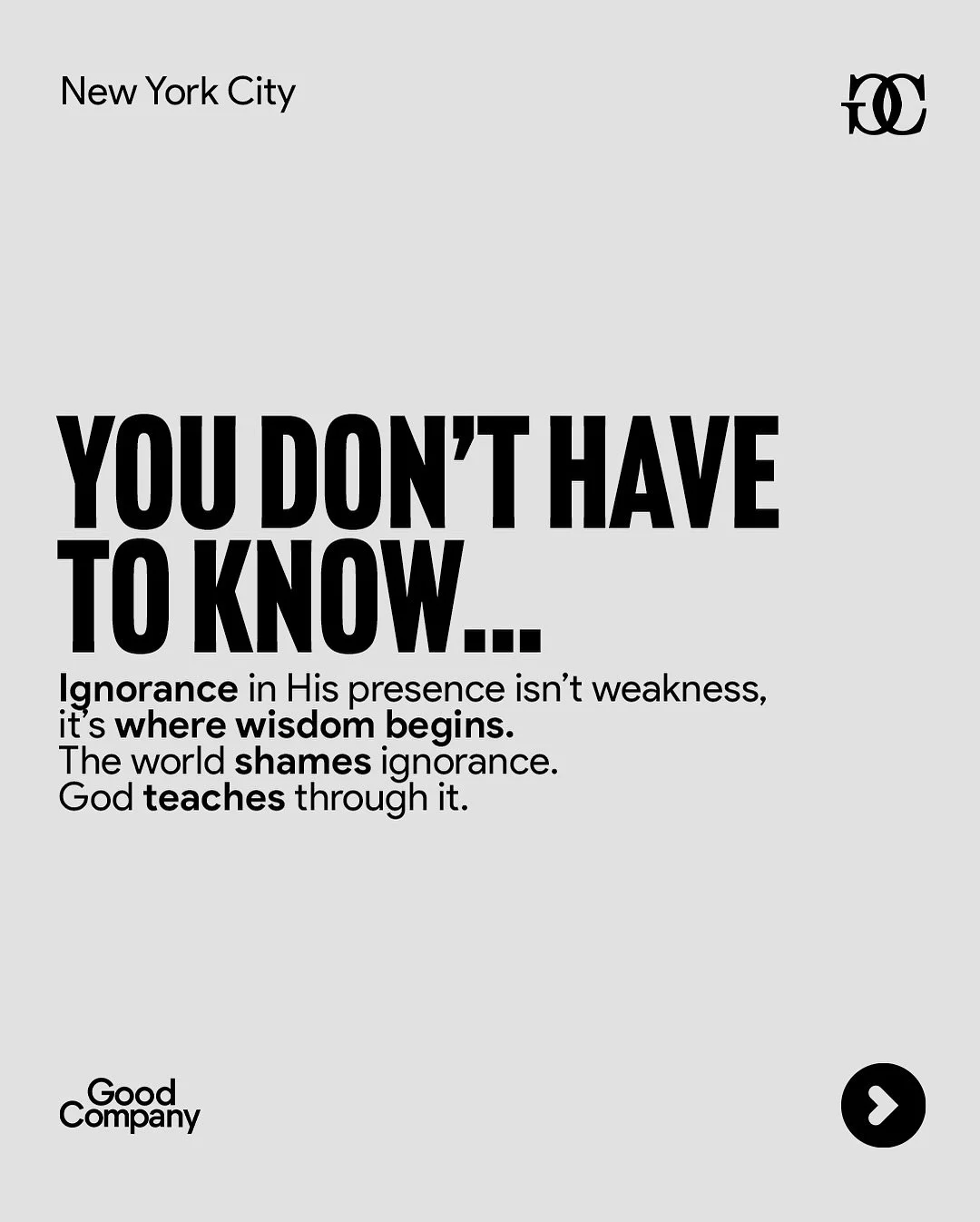 Wisdom begins when you stop pretending you already have it. God’s guidance isn’t hidden; it’s revealed to those who slow down and seek Him. Let His voice lead where your understanding ends.