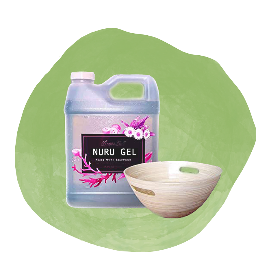 Sensual Massage by Milana Swann, performed by using Japanese Nuru Gel.