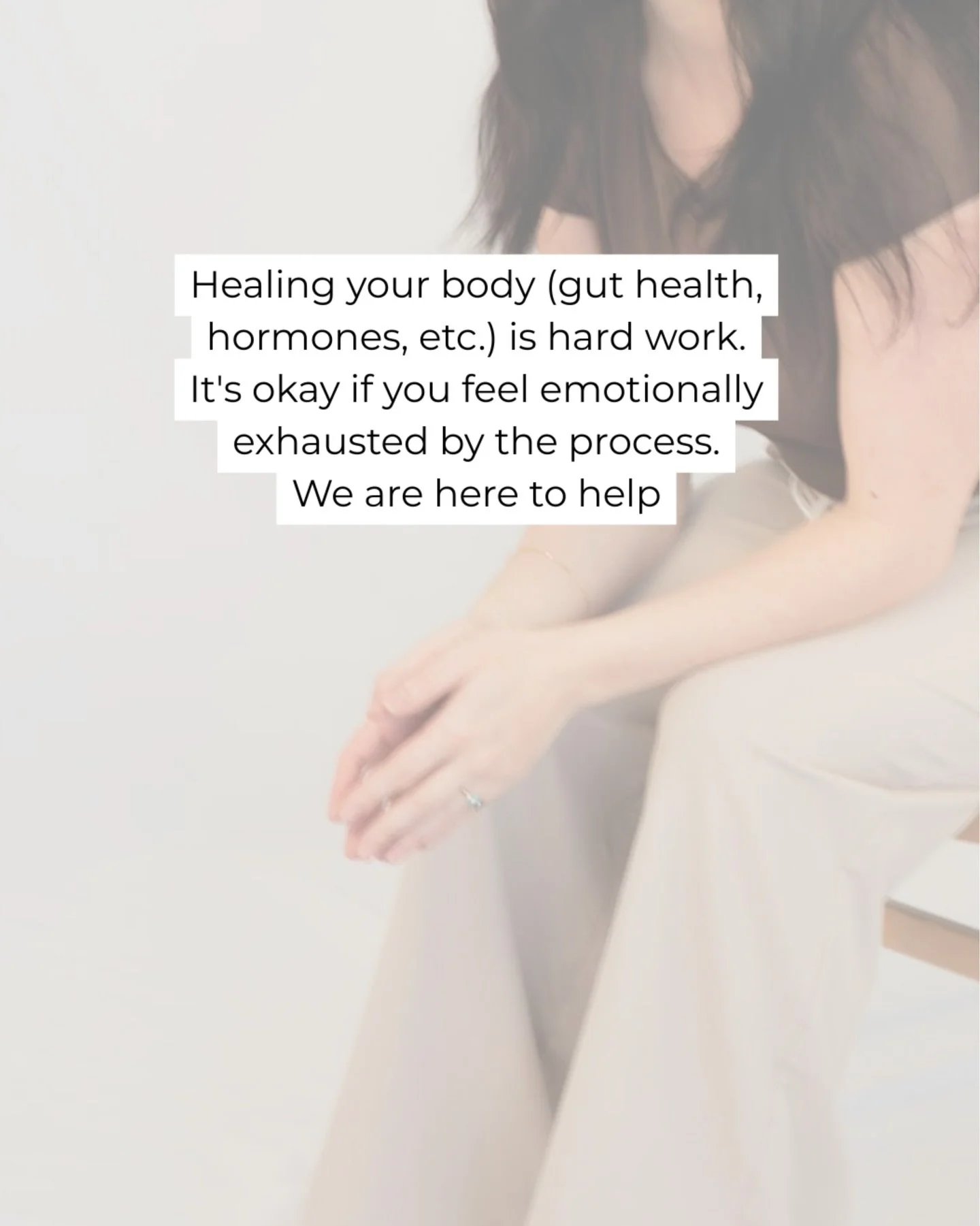 Did you know your gut and your brain are in a constant 24/7 conversation?

If your &ldquo;gut-brain axis&rdquo; is stressed, your physical healing can stall. This is why therapy is such a powerful teammate to naturopathic care. While your practitione