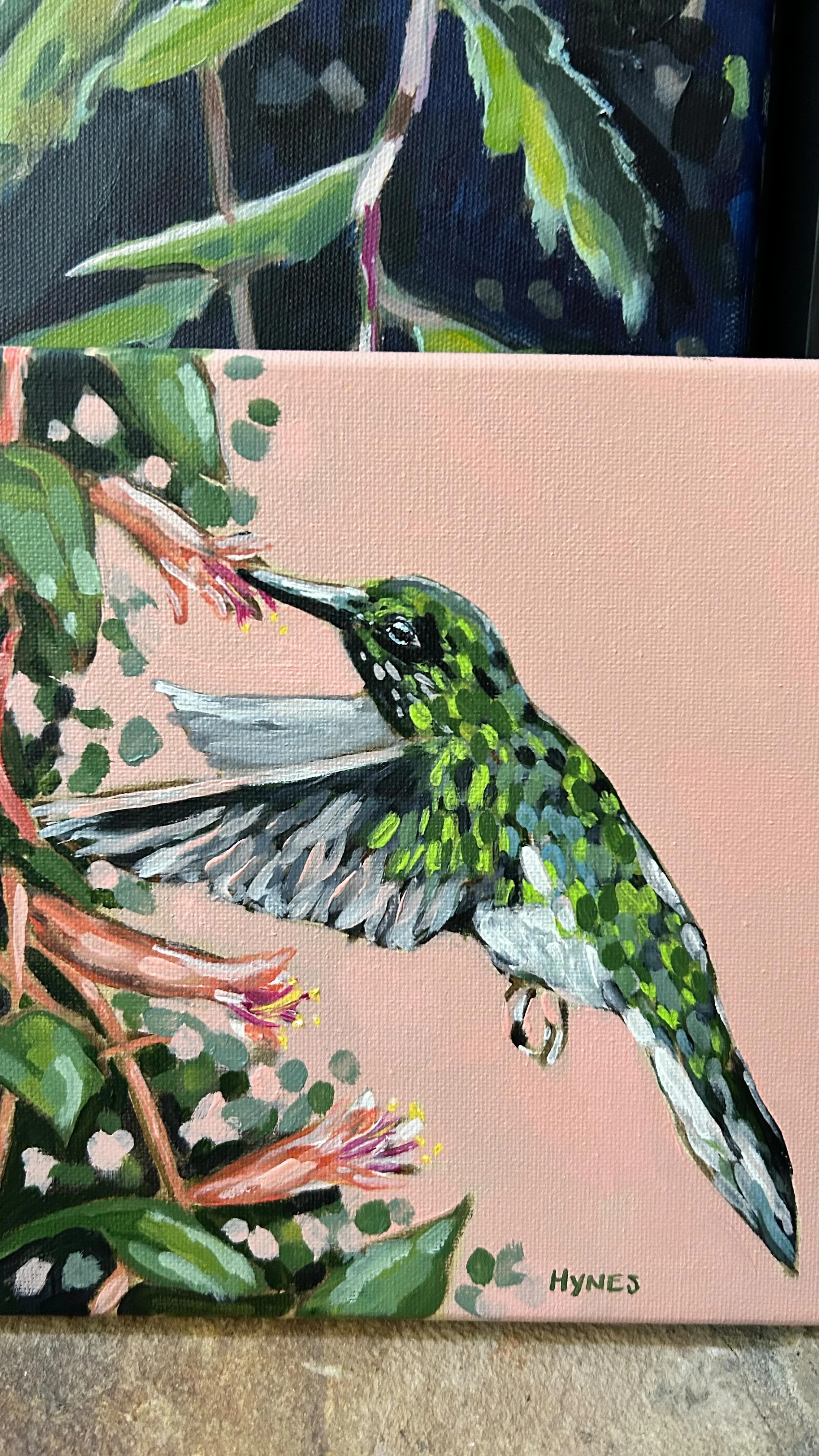 A few new paintings - I went on a tear and completed this weekend. Really enjoying the process now. Nature always inspires me most. πΏ
#wip #artistsoninstagram #artoftheday #paintingvideos #floralart #birdart #hummingbird #birdloversofinstagram #owl