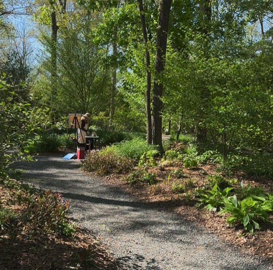 Art in the woodlands