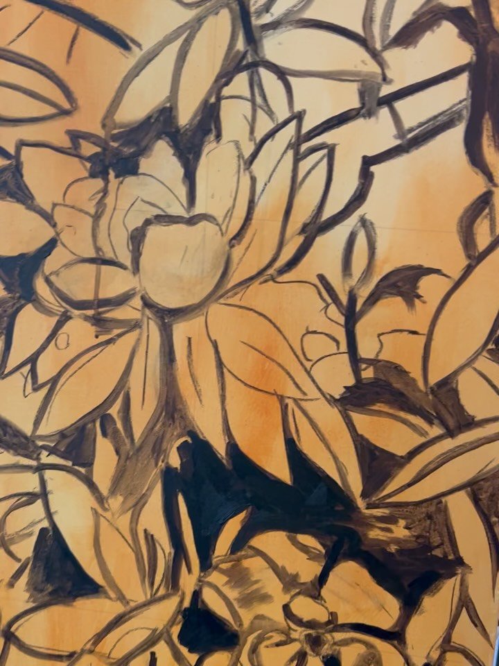 Something new 🌼 

#MagnoliaArt #ContemporaryLandscape #ImpressionistPainting #CollectorsOfInstagram #EmergingArtist
