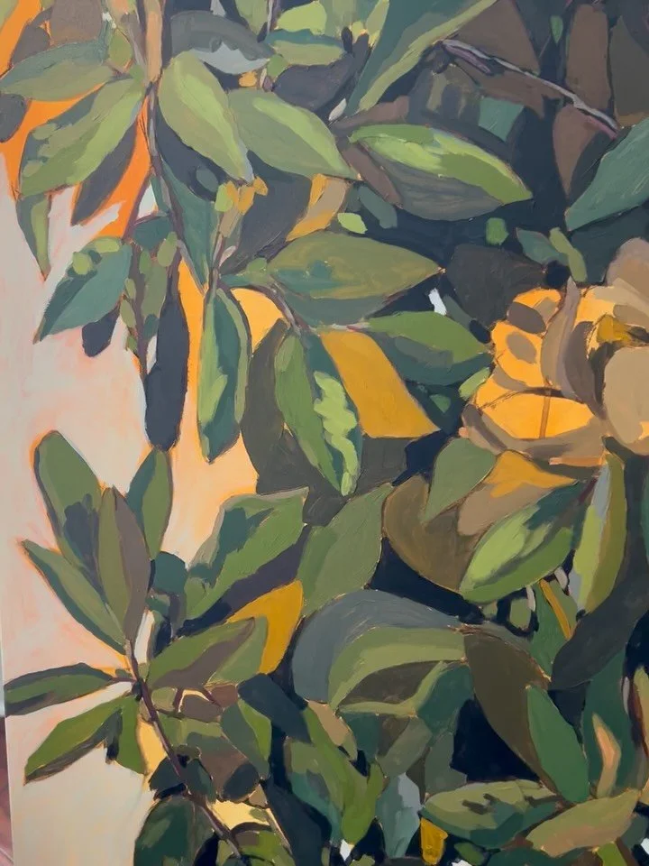 Magnolia in progress 🙌

#MagnoliaArt
#ContemporaryPainter
#SouthernLandscapeArt
#CollectedLiving
#EmergingArtist