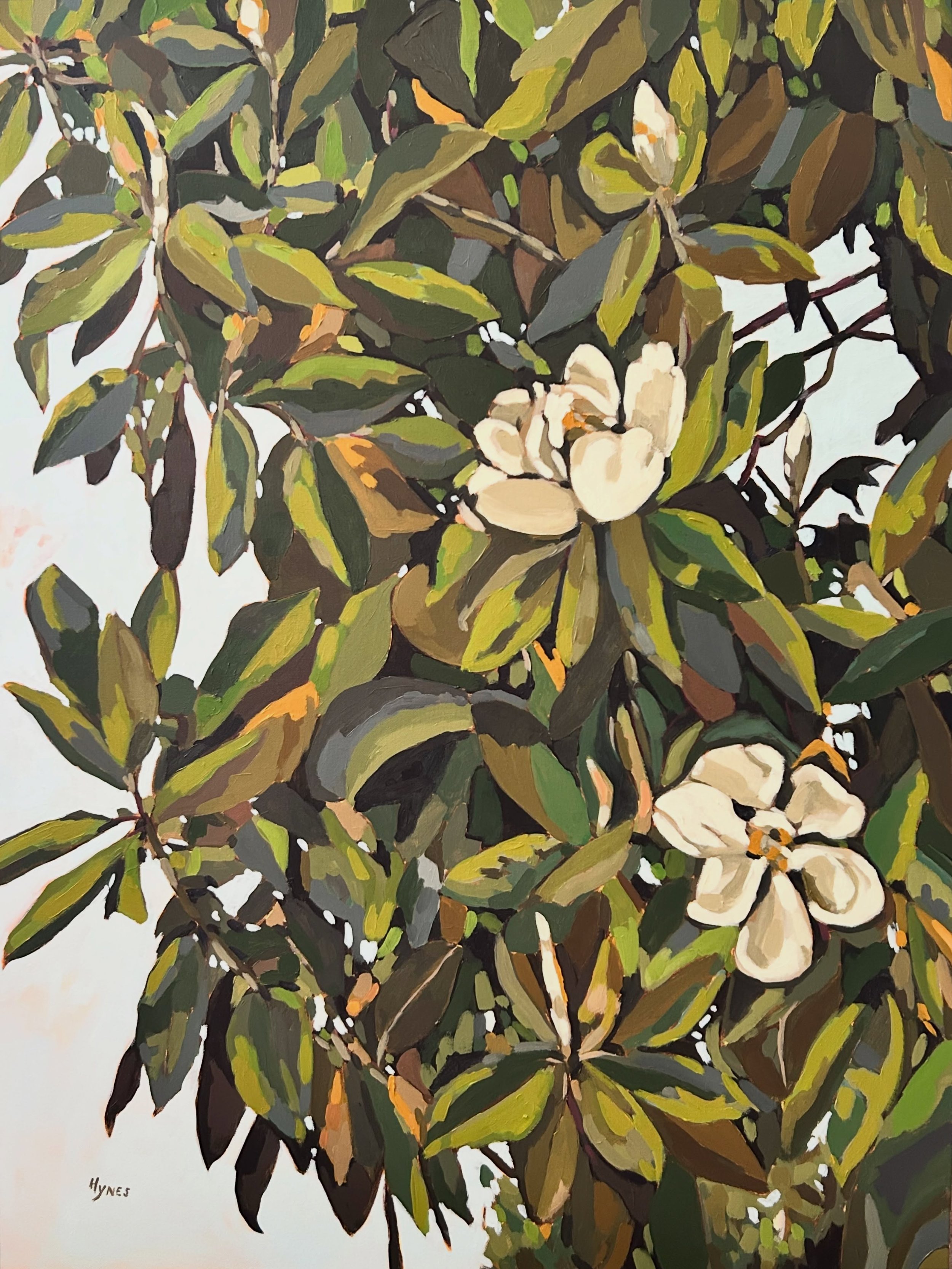 Finally finished this magnolia painting - now I&rsquo;m planning an even bigger one of these as it was so fun to paint and they&rsquo;re blooming everywhere right now 🌞 

#MagnoliaArt
#ImpressionisticPainting
#LandscapeAndNatureArt
#CollectorsOfInst