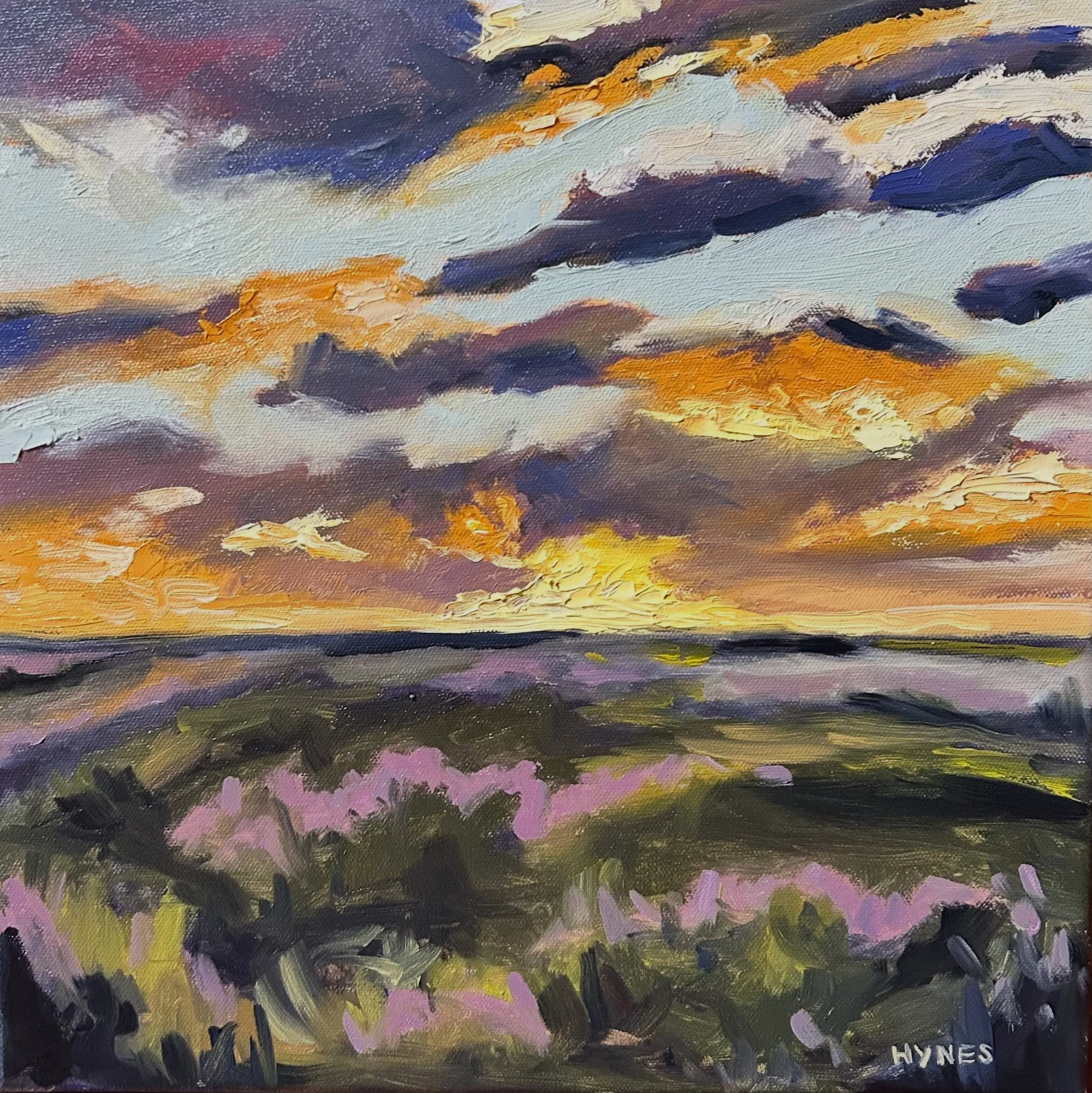 Some more excursions into oil paints 🌅 this time with palette knives and brushes 

#landscapeoilpainting #oilpaintingoncanvas #artistsofinstagram #landscapeartist #sunsets