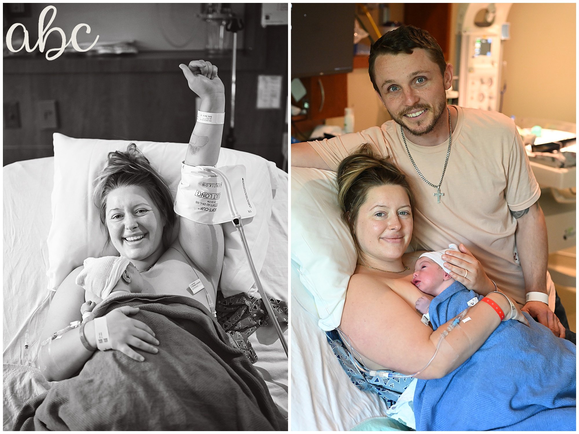 Woodstock Doula Photographer captures pure joy of mother after getting her VBAC
