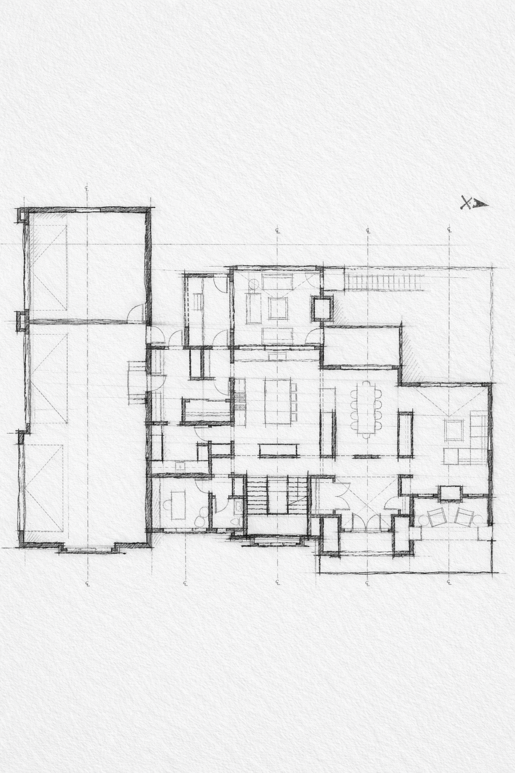 ELBOW PARK CALGARY ARCHITECT THAD.CA HOUSE SKETCH 